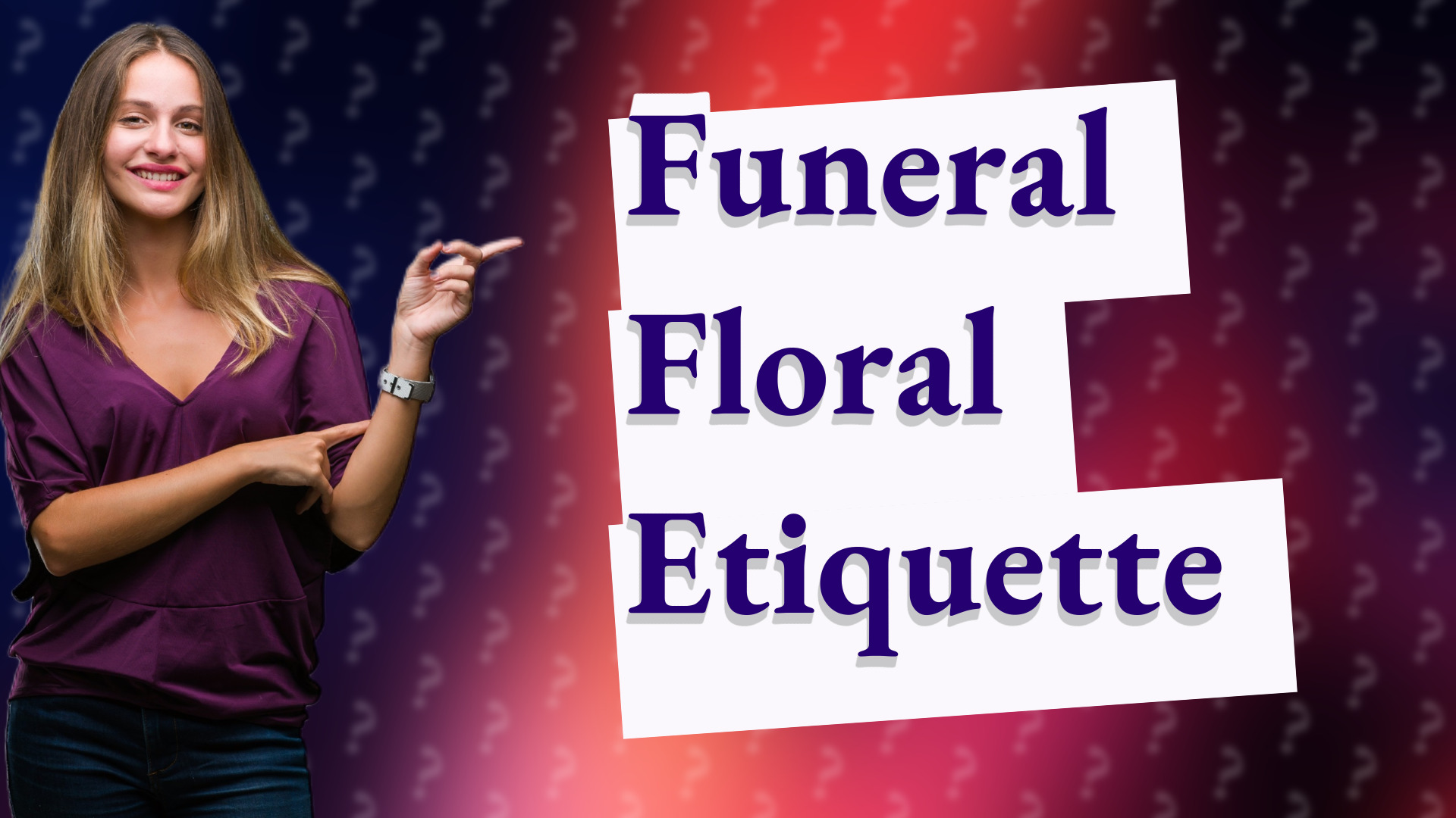 Funeral Floral Etiquette