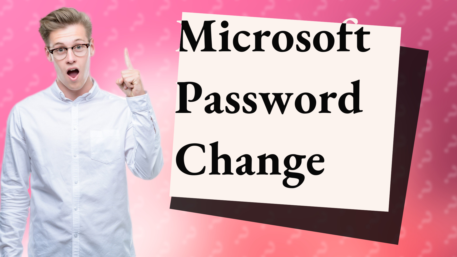 Microsoft Password Change