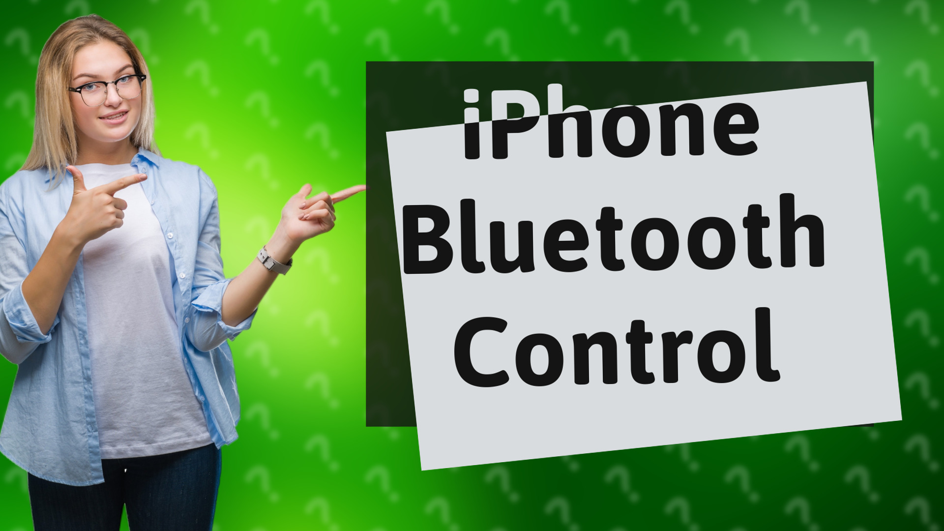iPhone Bluetooth Control