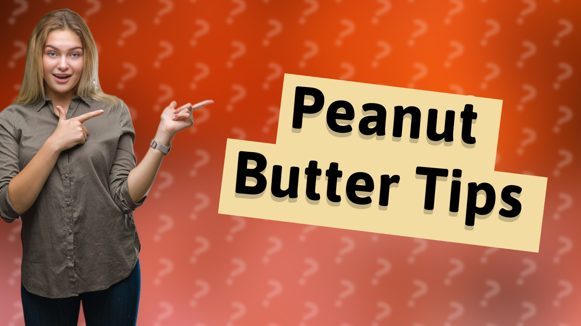 Peanut Butter Tips