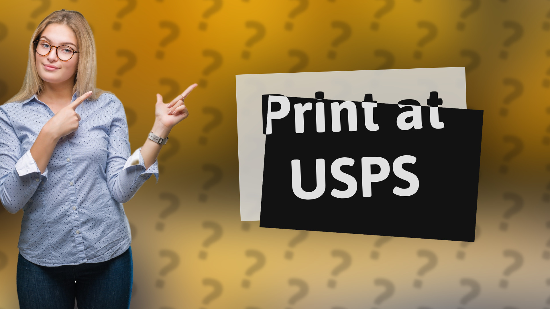 Print at USPS