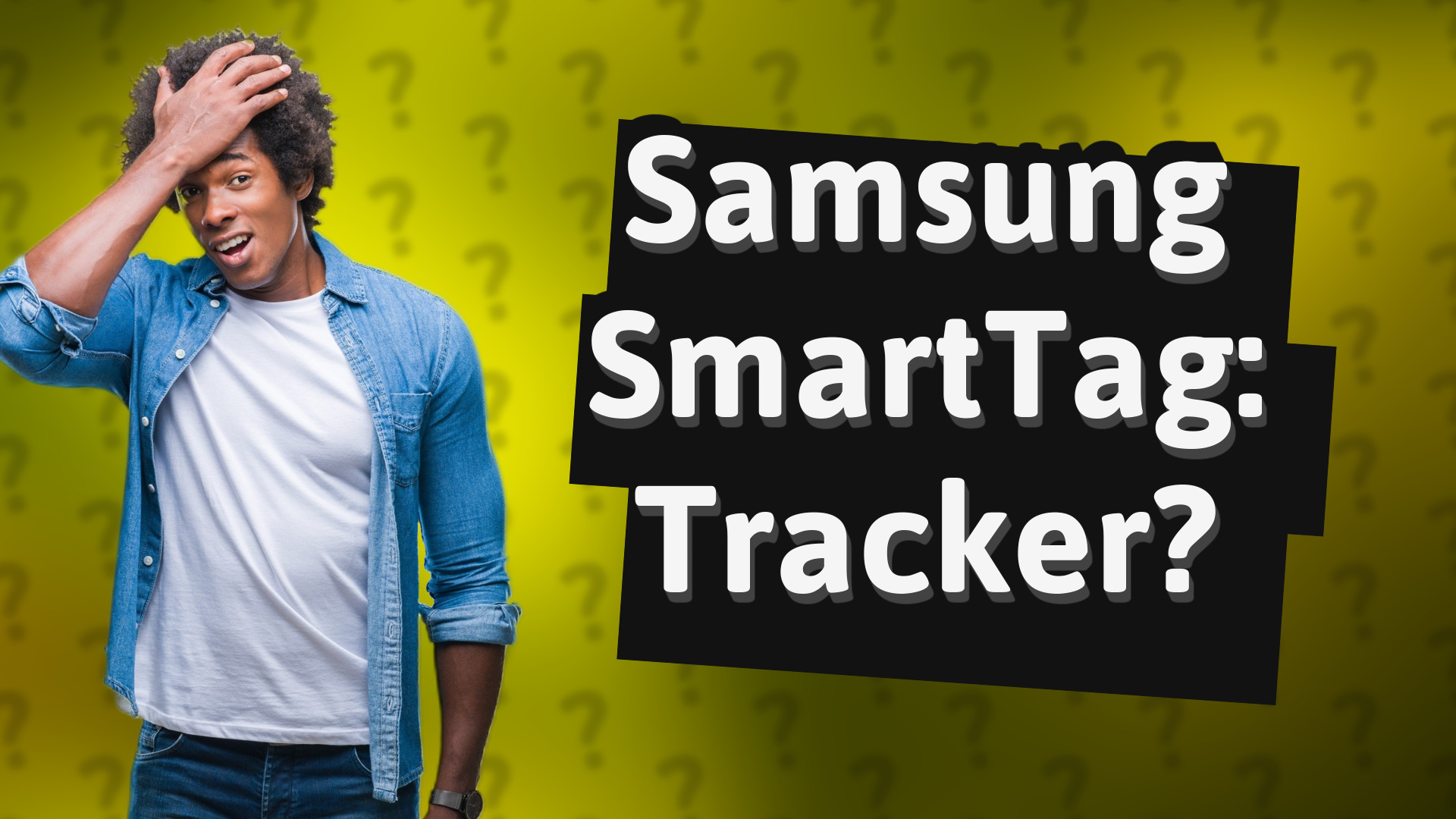 Samsung SmartTag: Tracker?