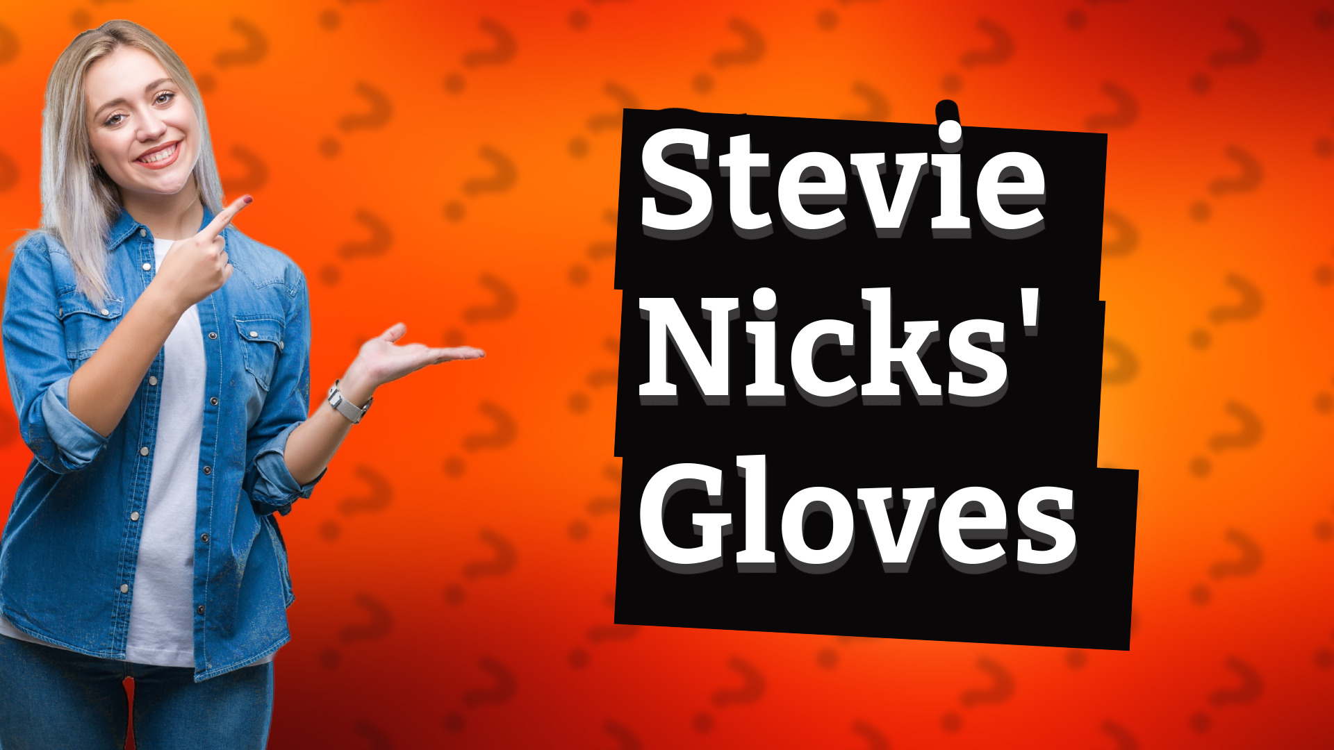 Stevie Nicks' Gloves
