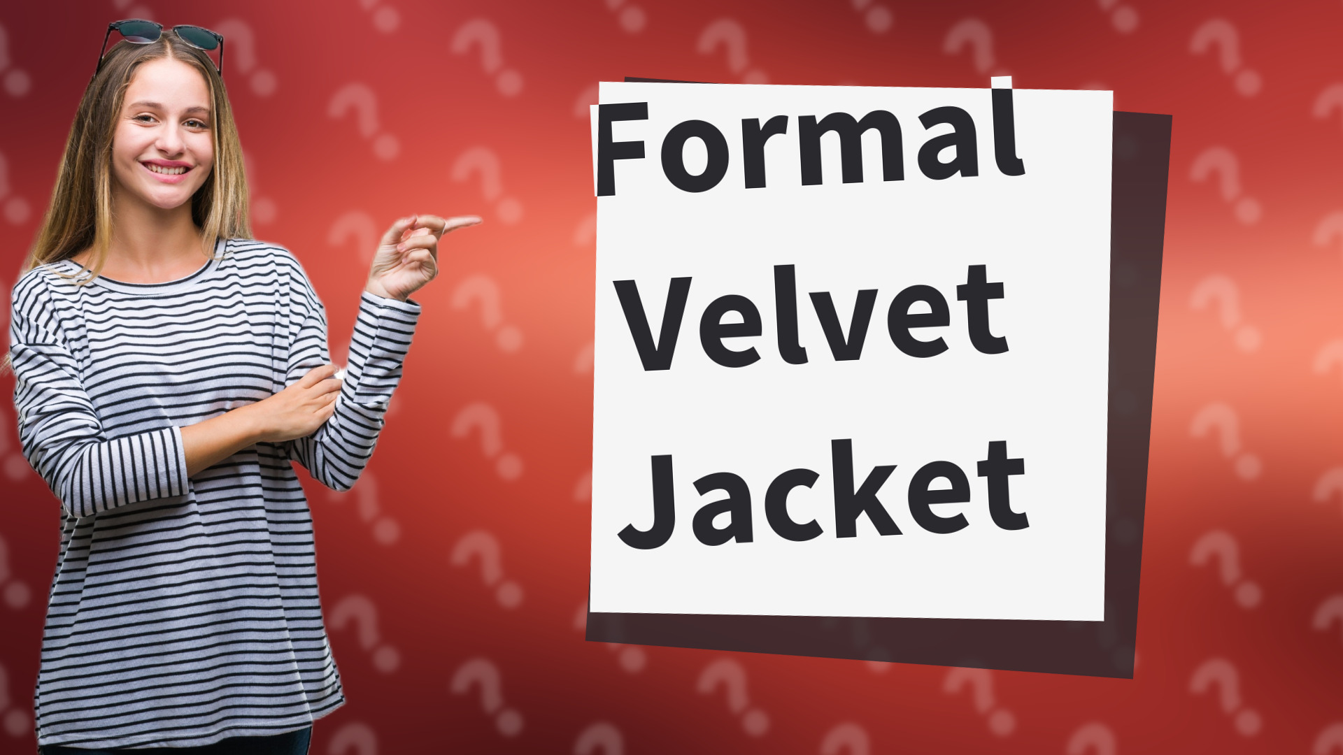 Formal Velvet Jacket