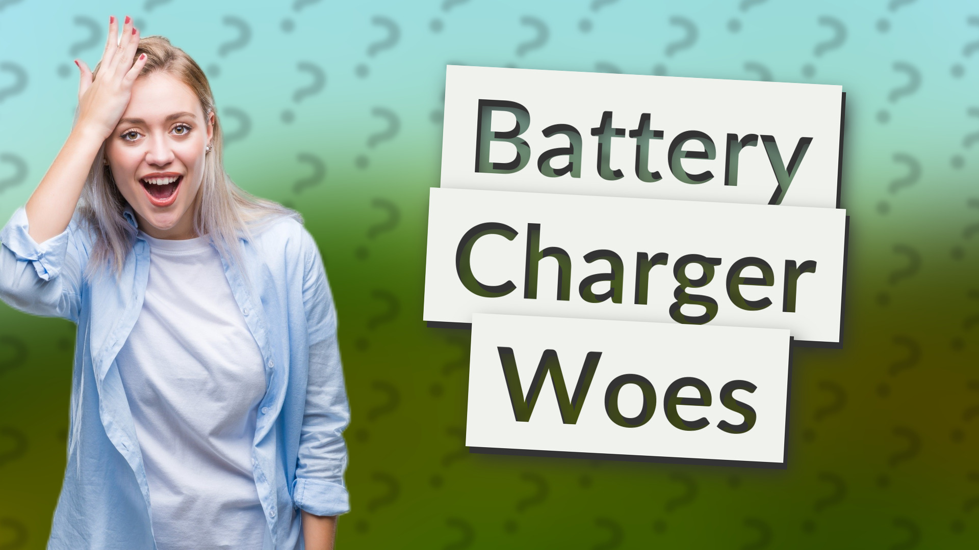 Battery Charger Woes