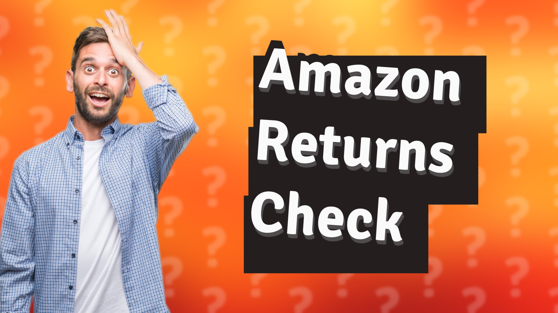 Amazon Returns Check