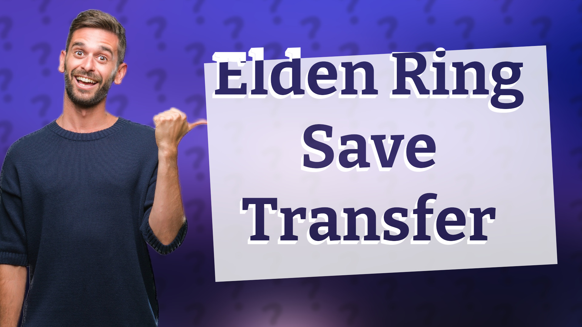 Elden Ring Save Transfer