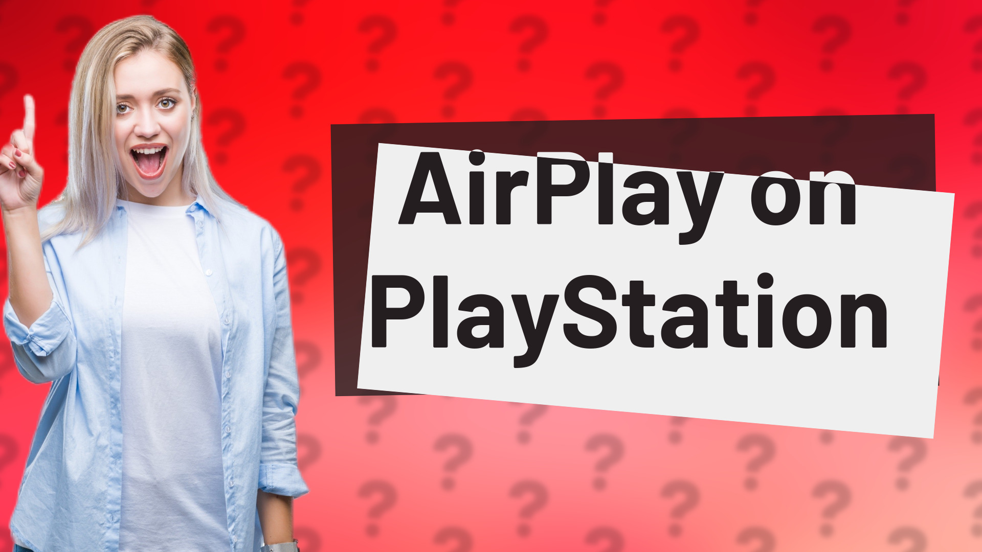 AirPlay on PlayStation