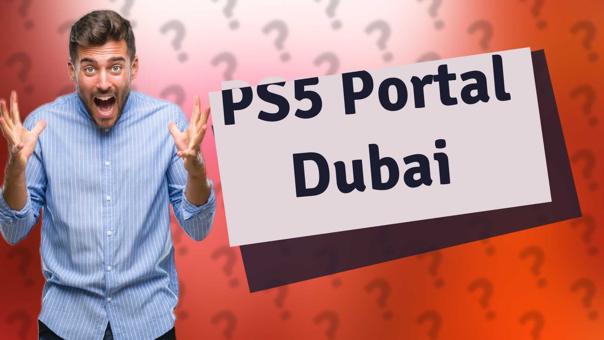 PS5 Portal Dubai