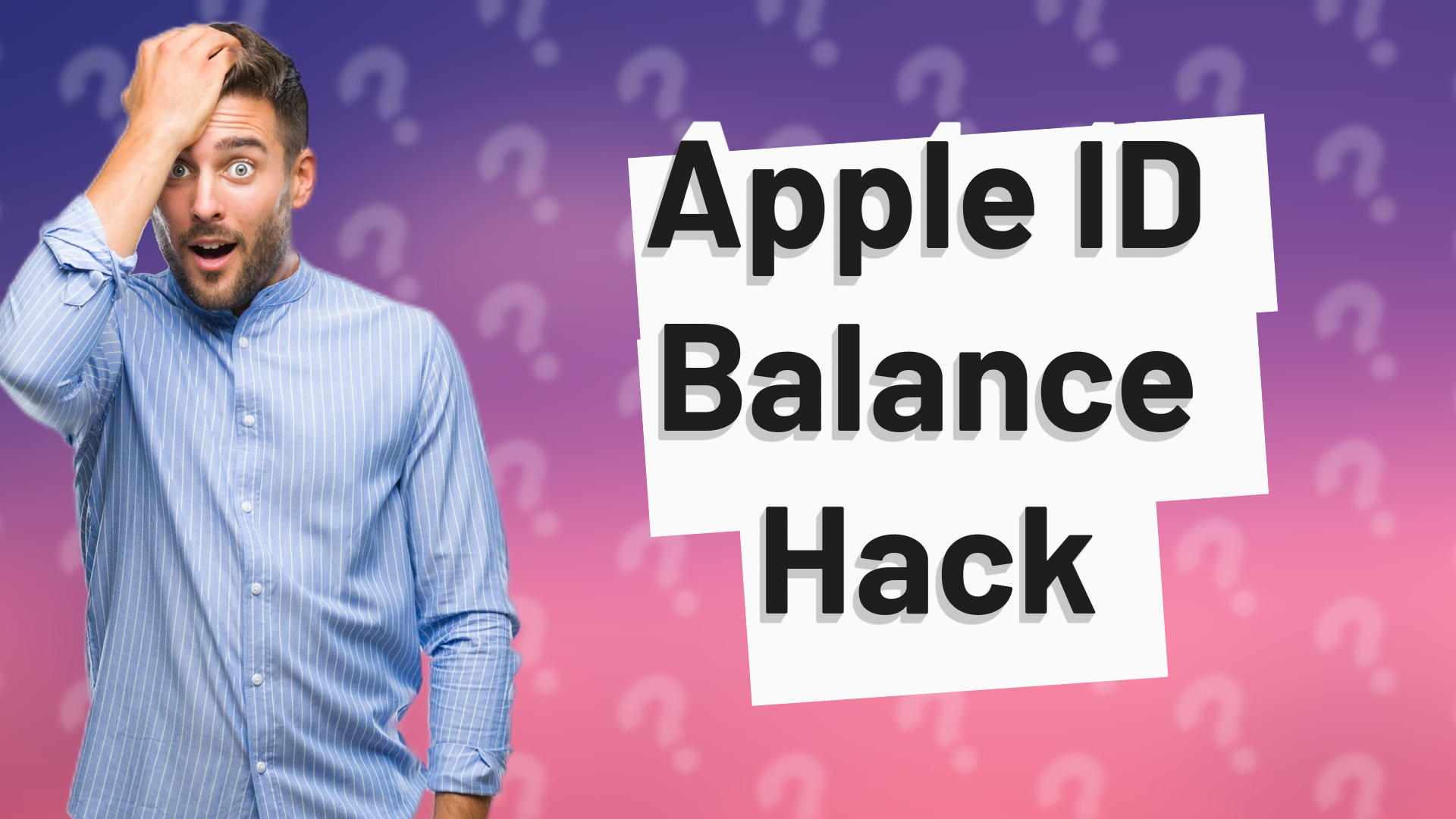 Apple ID Balance Hack