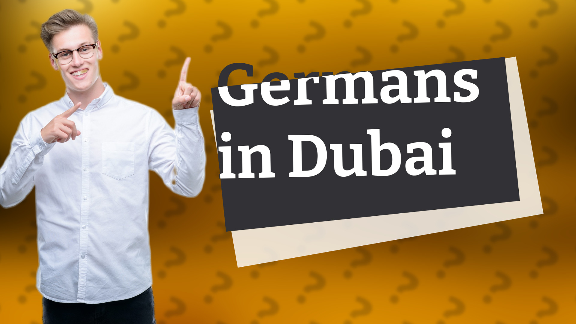 Germans in Dubai