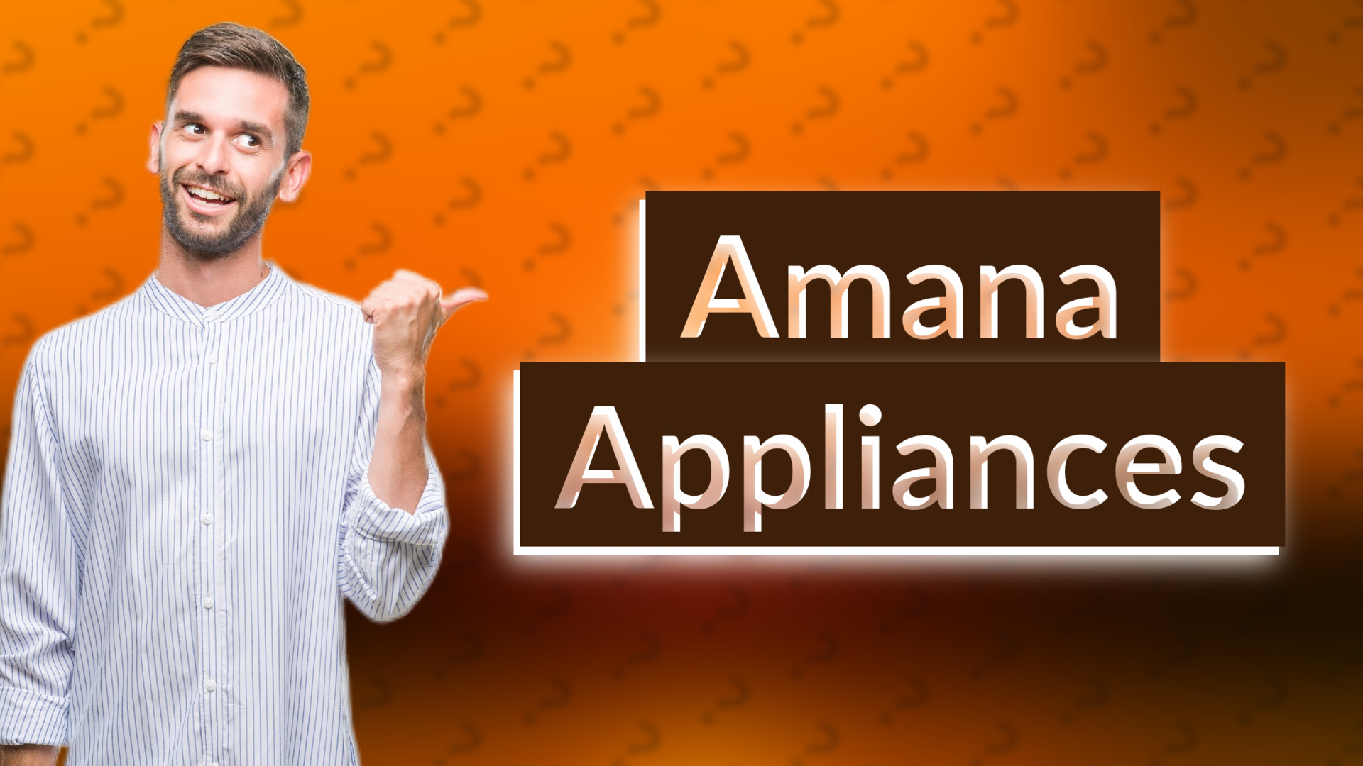Amana Appliances