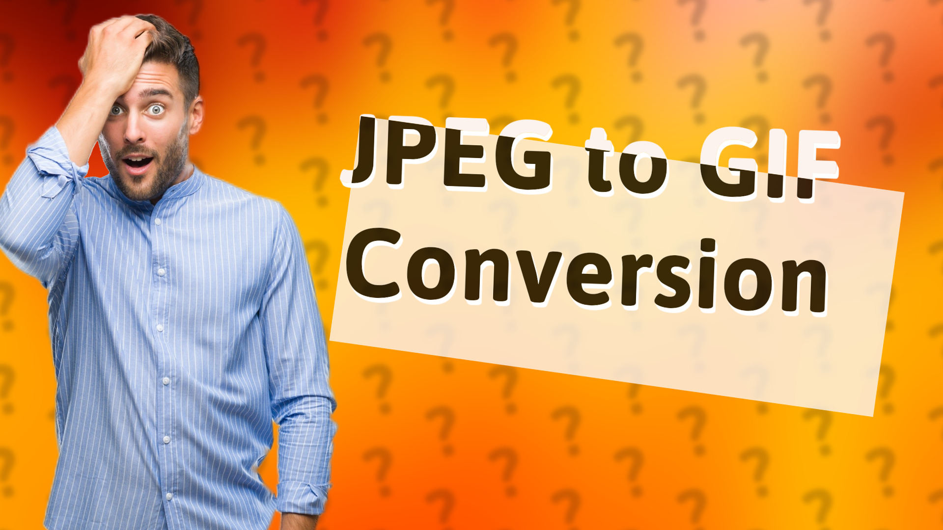 JPEG to GIF Conversion