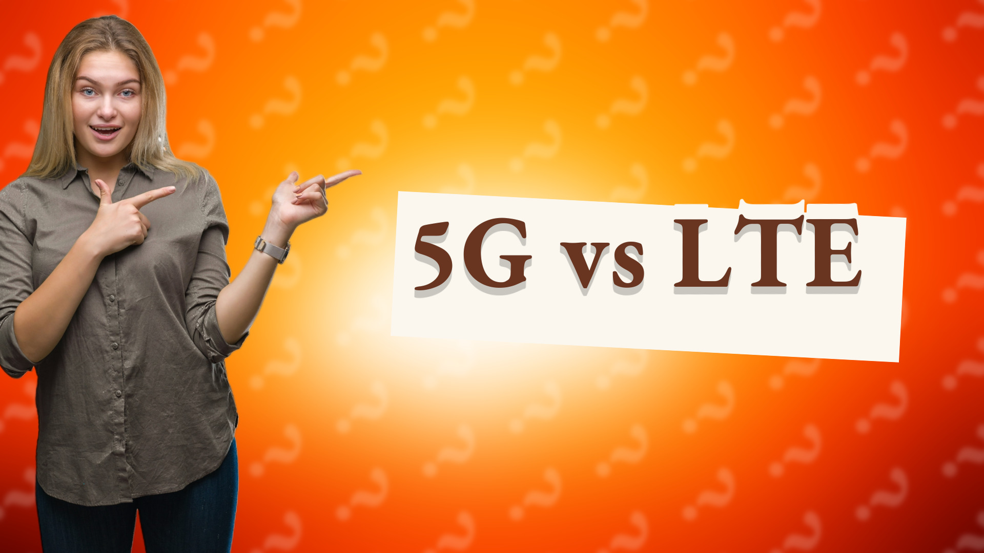 5G vs LTE