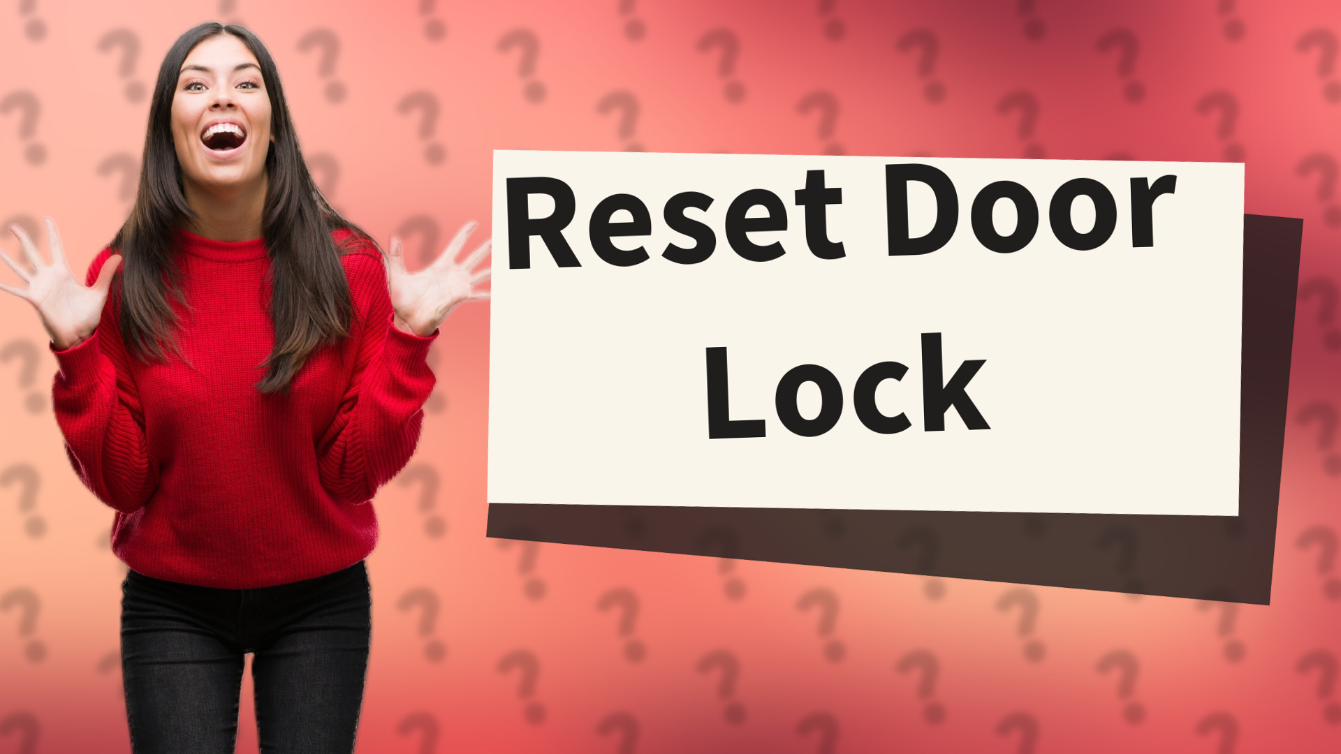 Reset Door Lock