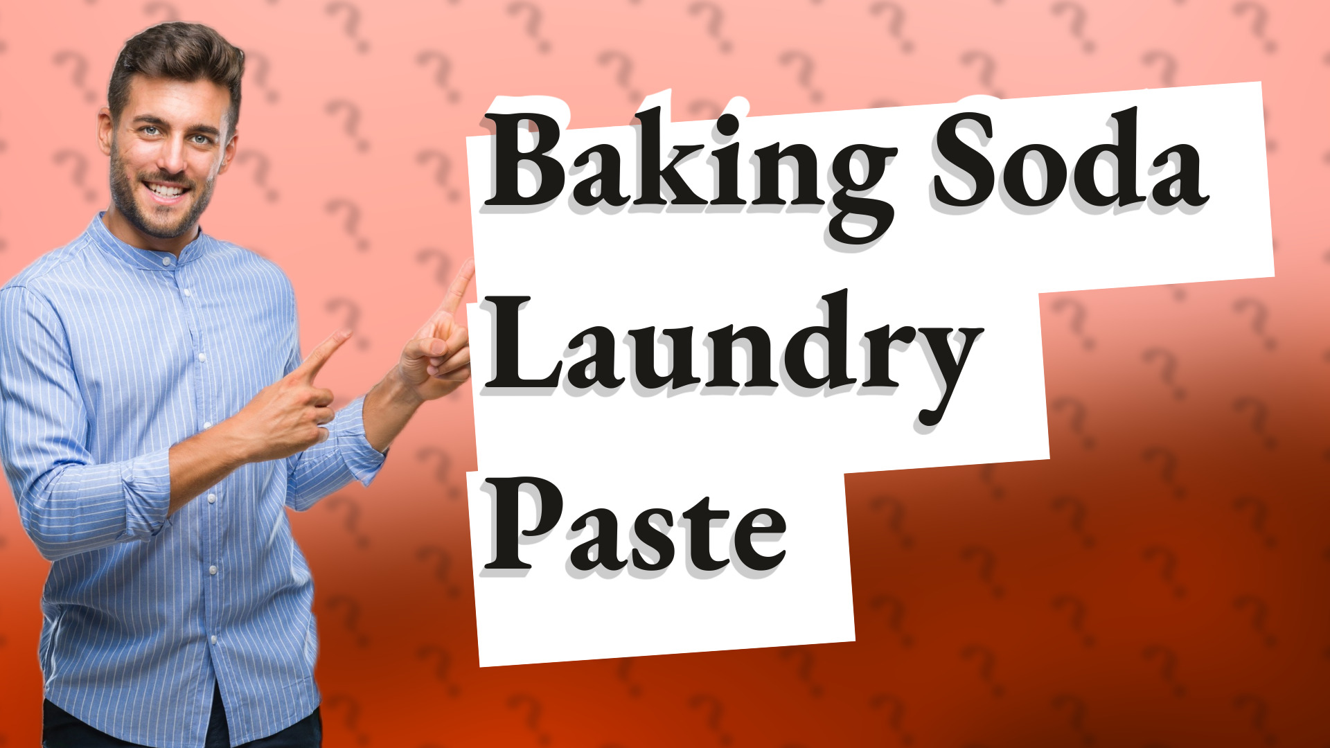 Baking Soda Laundry Paste