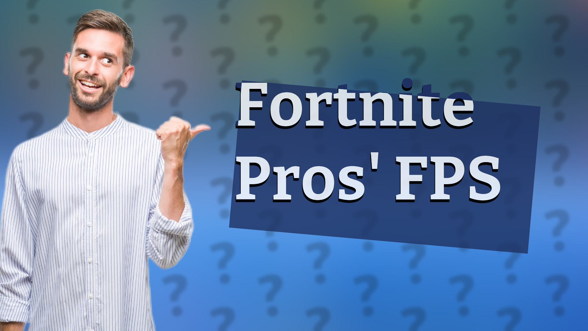 Fortnite Pros' FPS