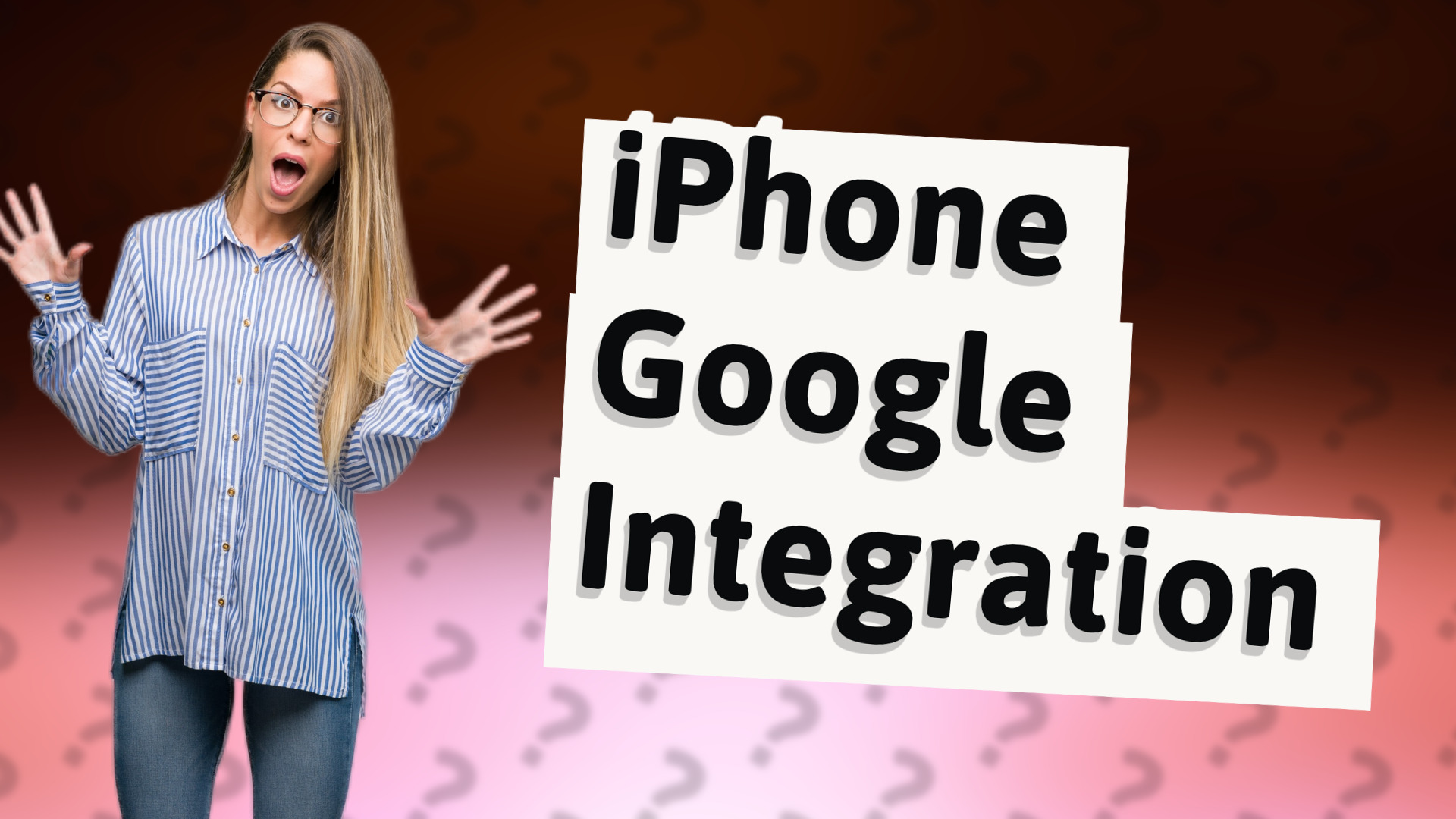 iPhone Google Integration