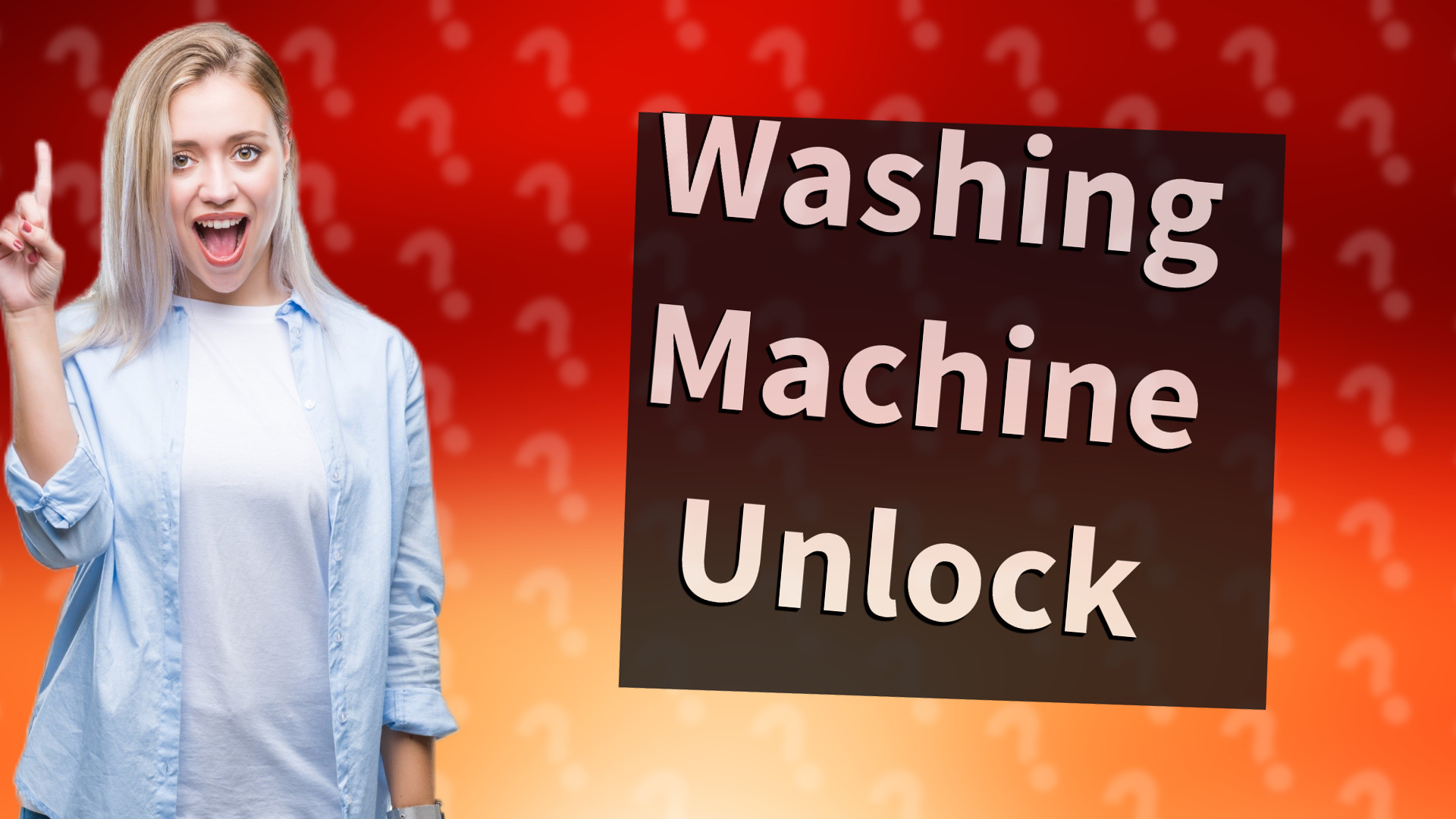 Washing Machine Unlock