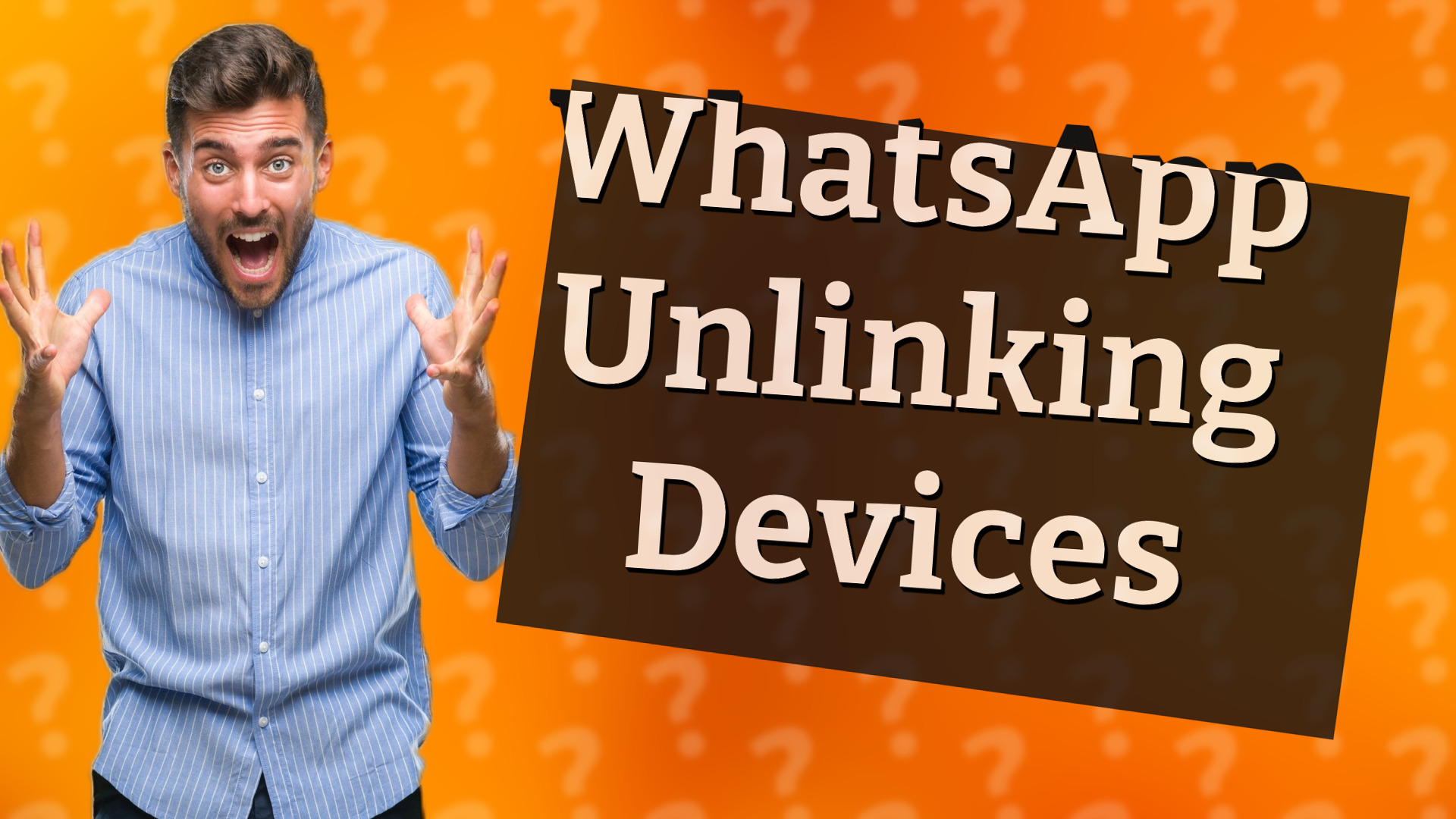 WhatsApp Unlinking Devices