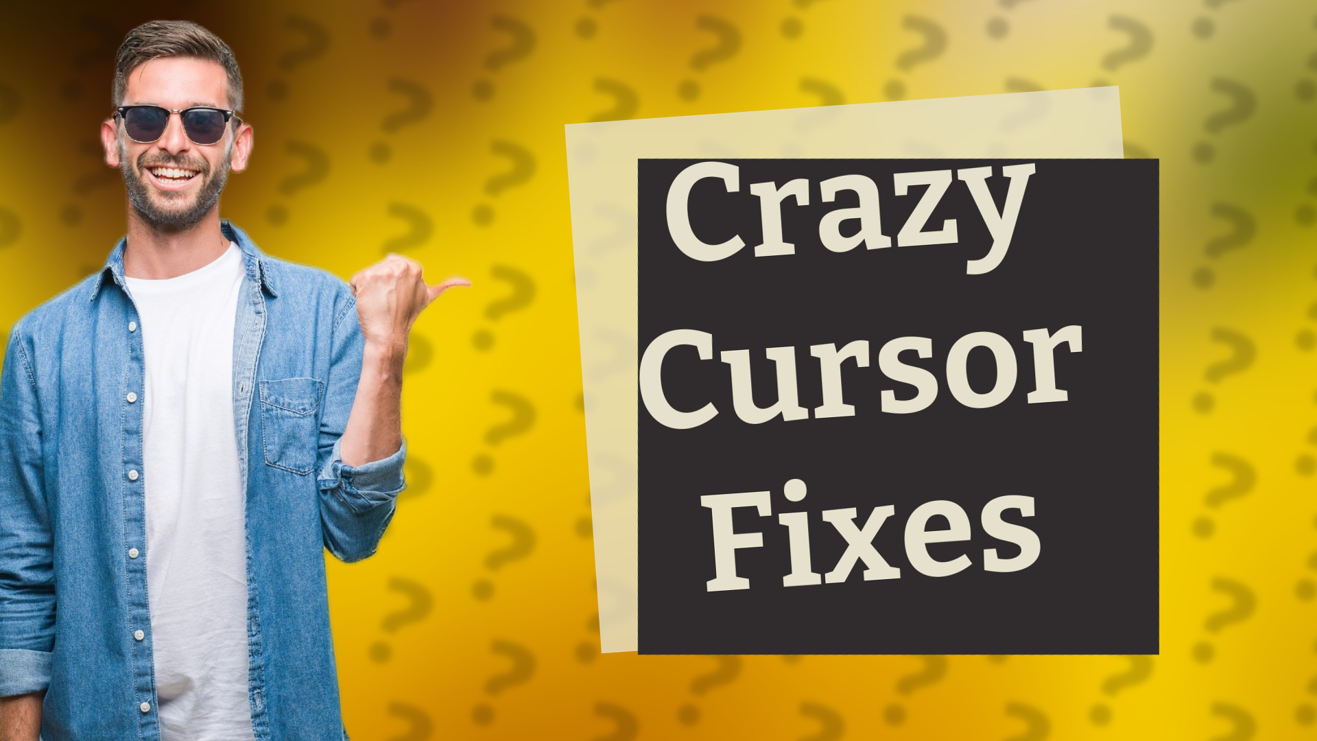 Crazy Cursor Fixes