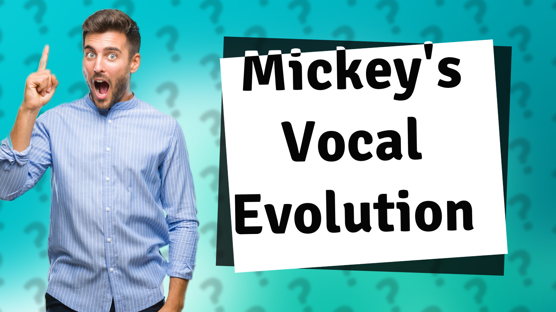 Mickey's Vocal Evolution