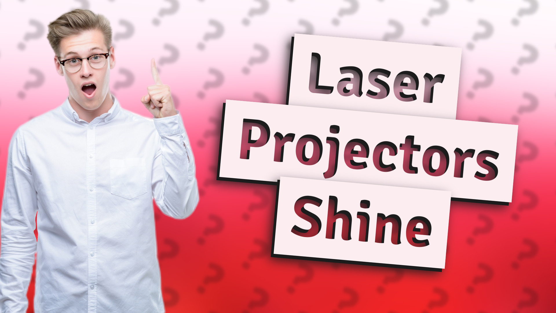 Laser Projectors Shine