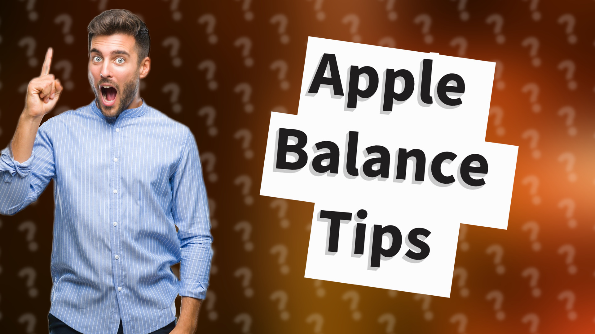 Apple Balance Tips