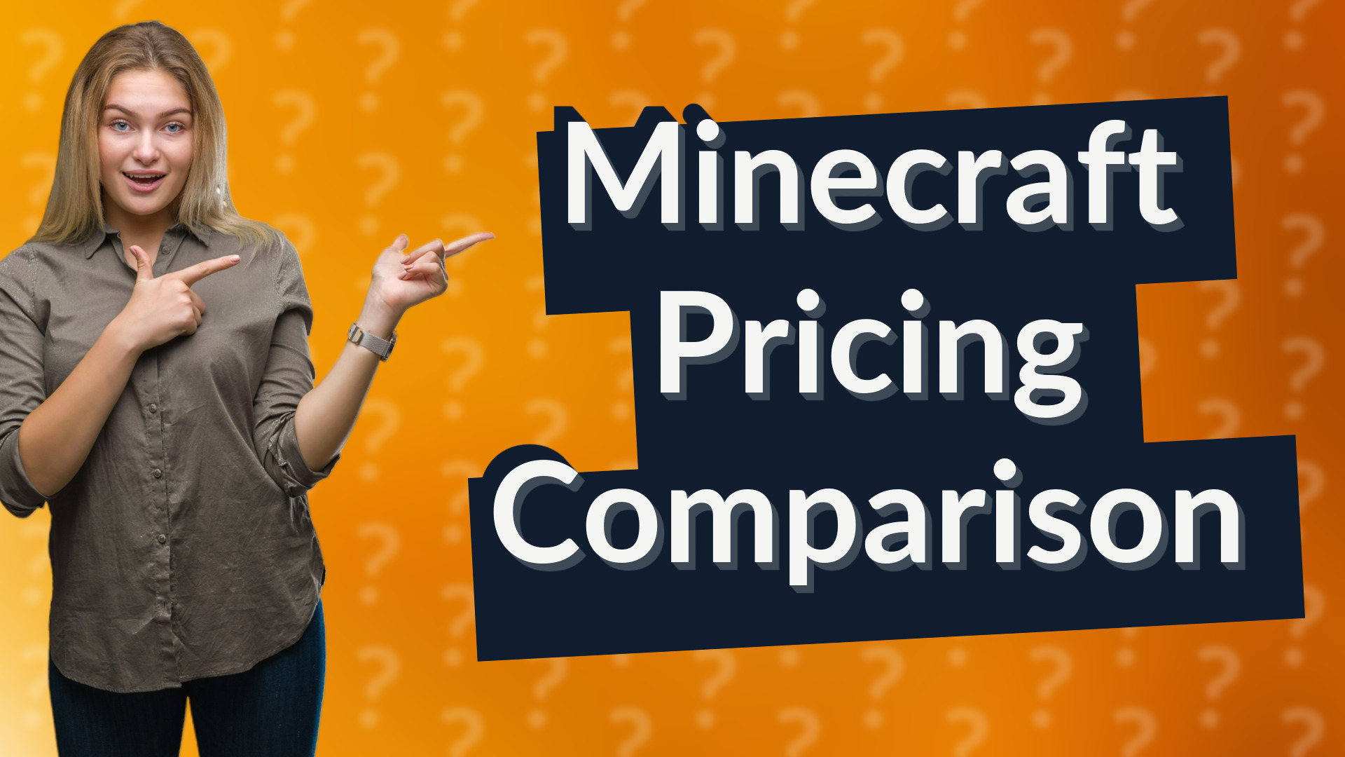 Minecraft Pricing Comparison