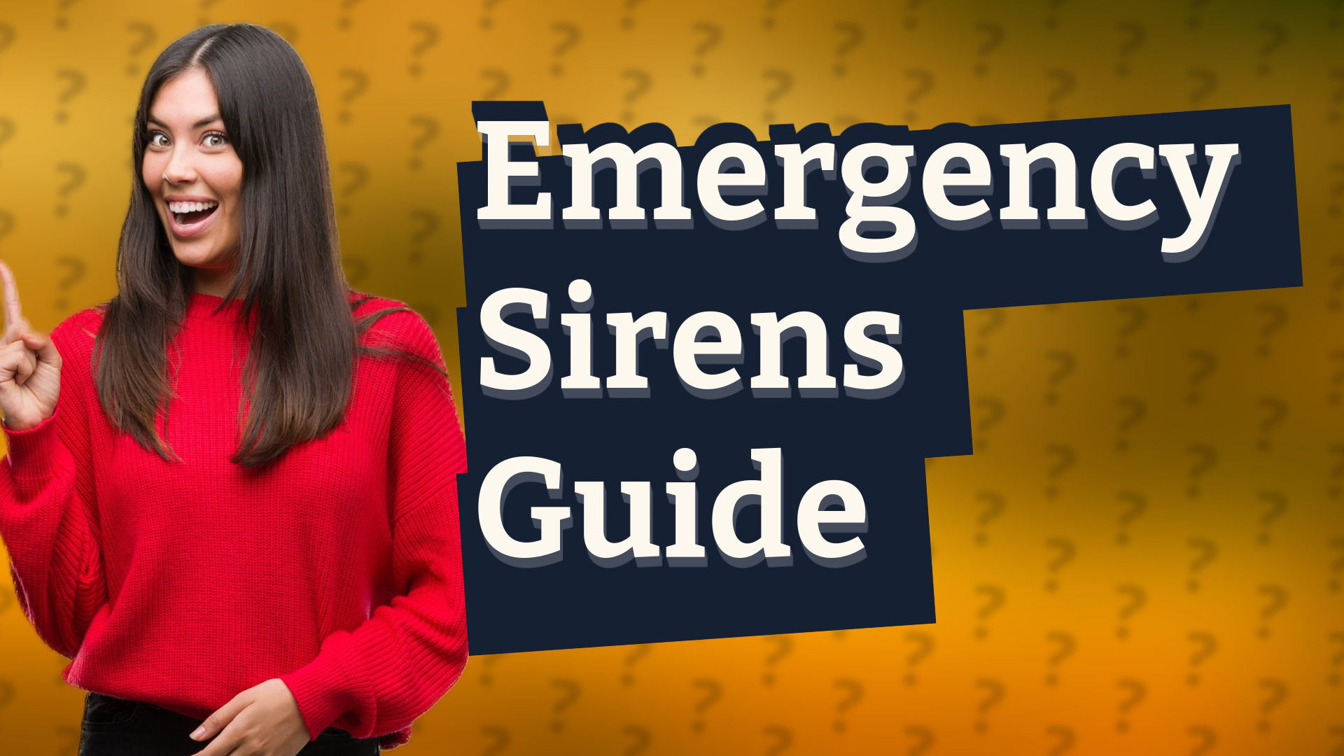 Emergency Sirens Guide