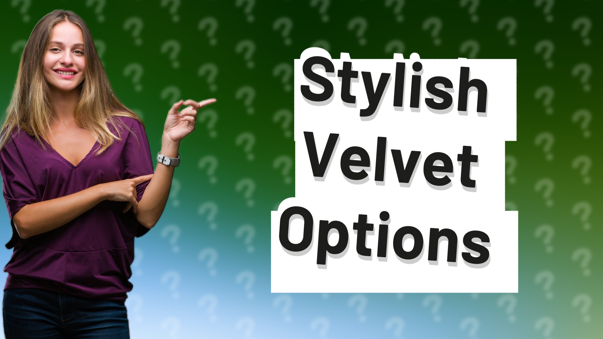 Stylish Velvet Options