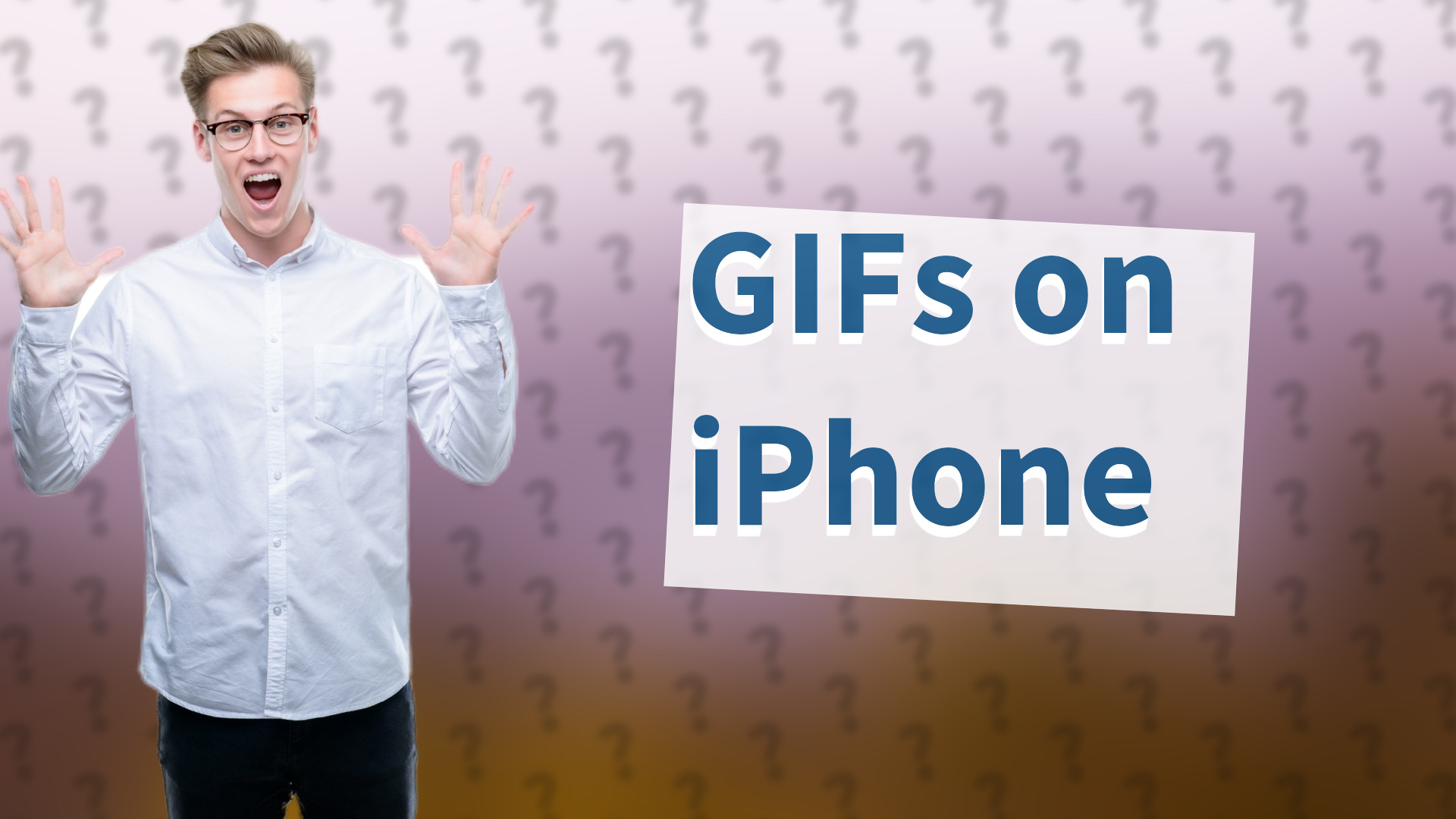GIFs on iPhone