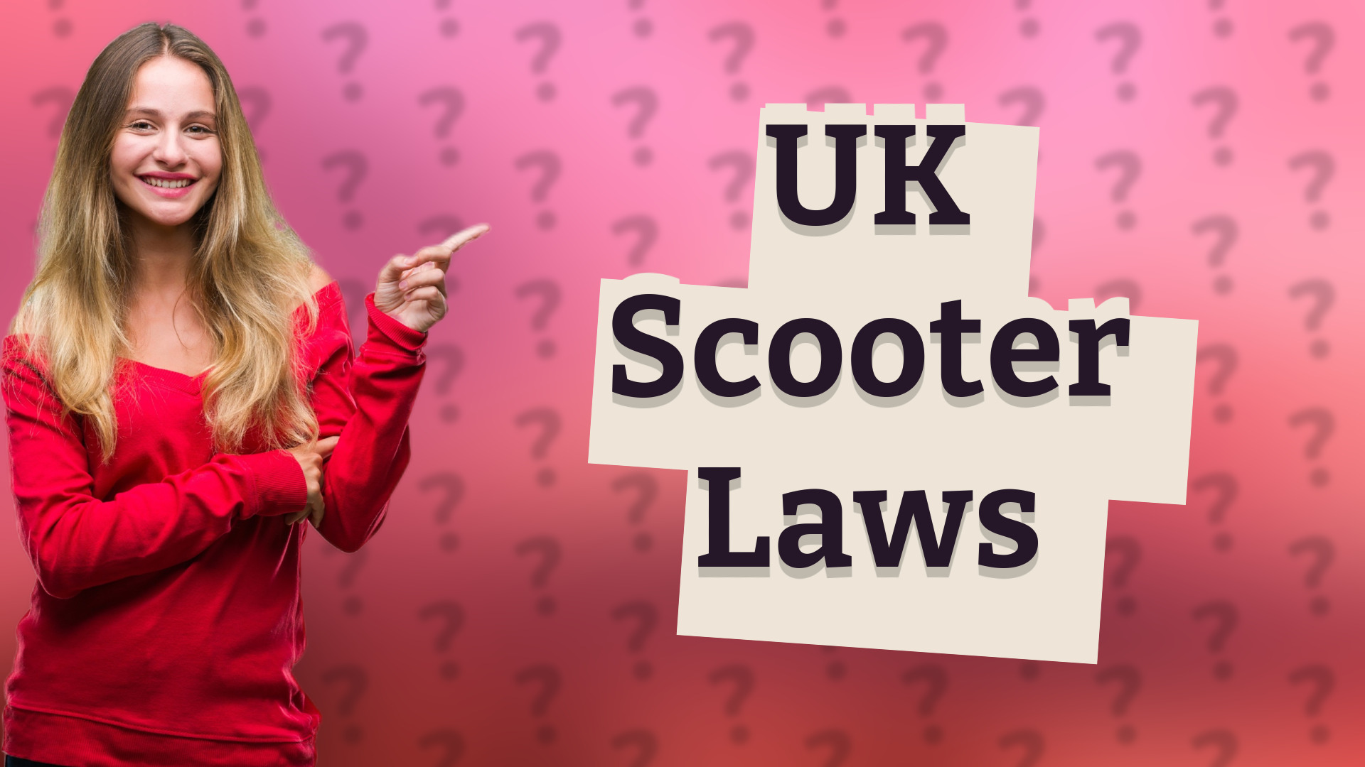 UK Scooter Laws