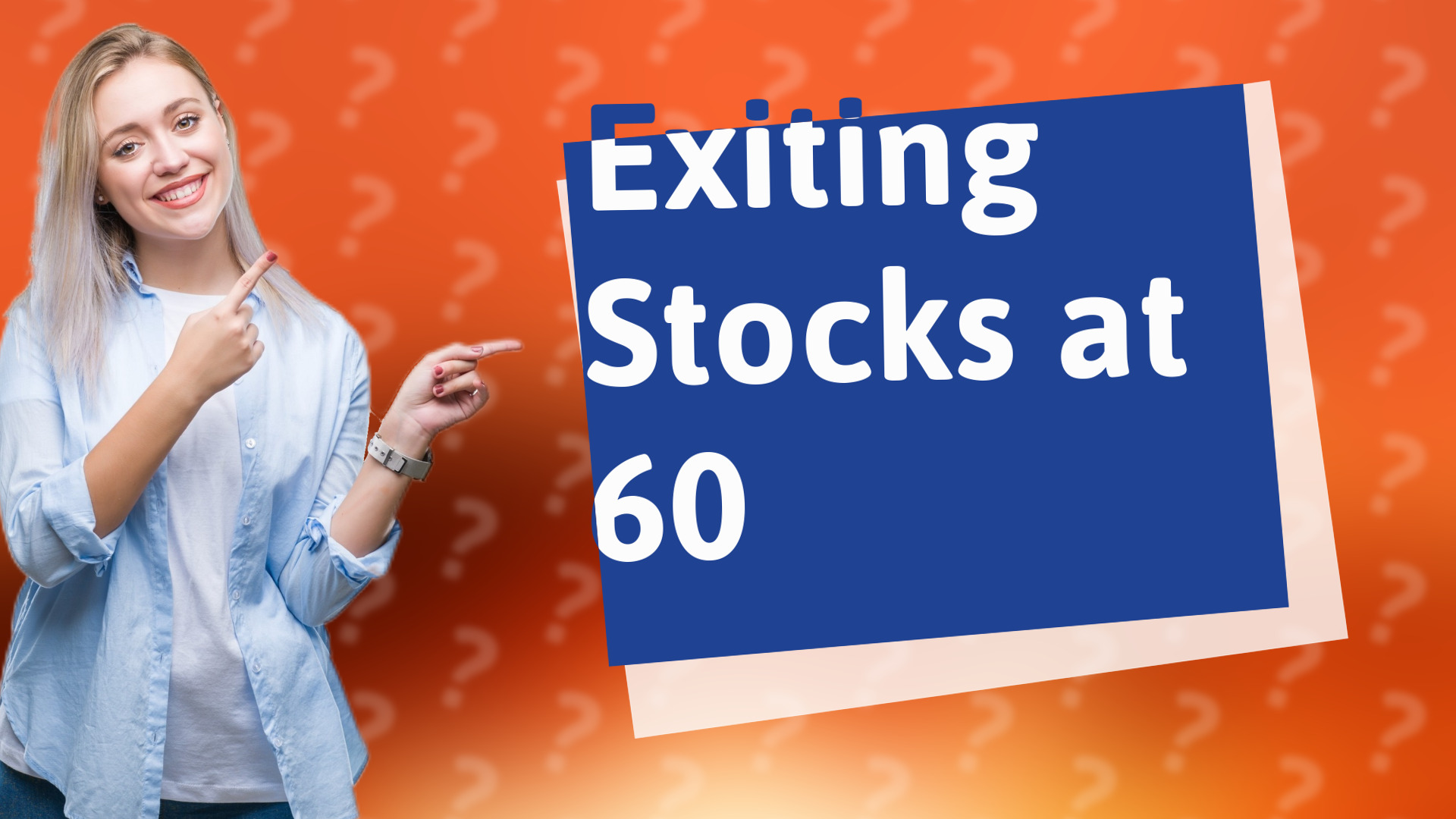 Exiting Stocks at 60