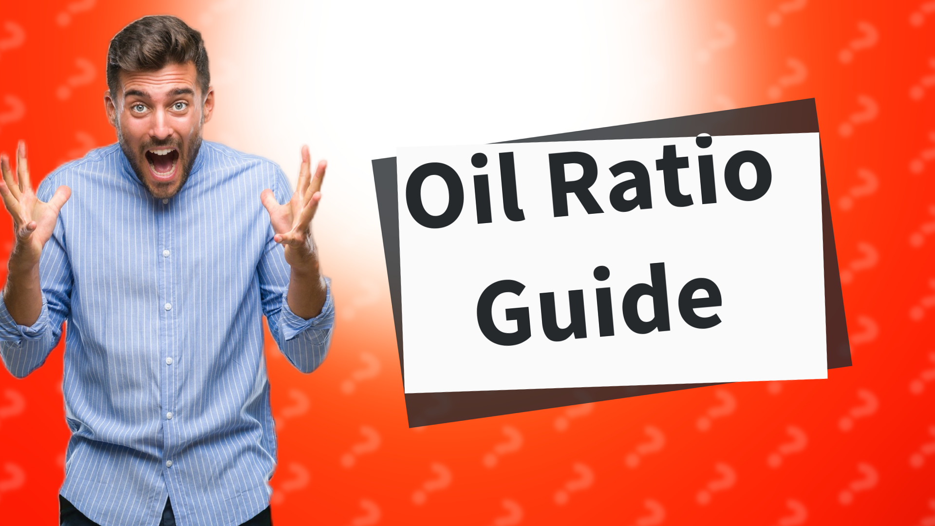 Oil Ratio Guide