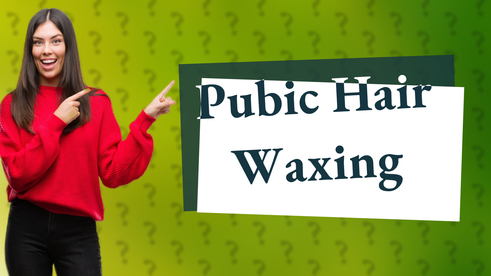 Pubic Hair Waxing