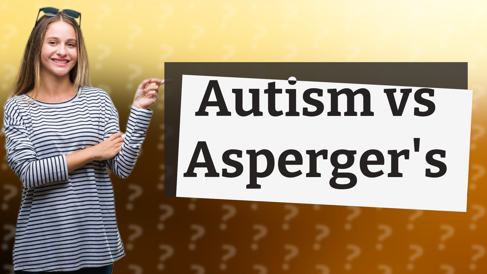 Autism vs Asperger's