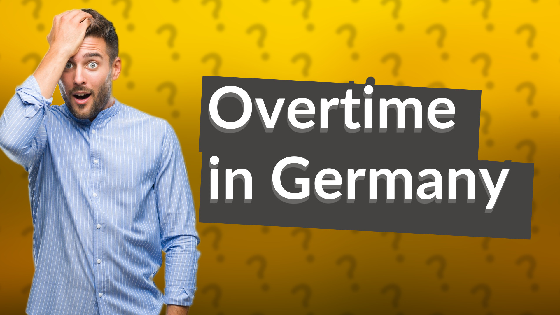 Overtime in Germany