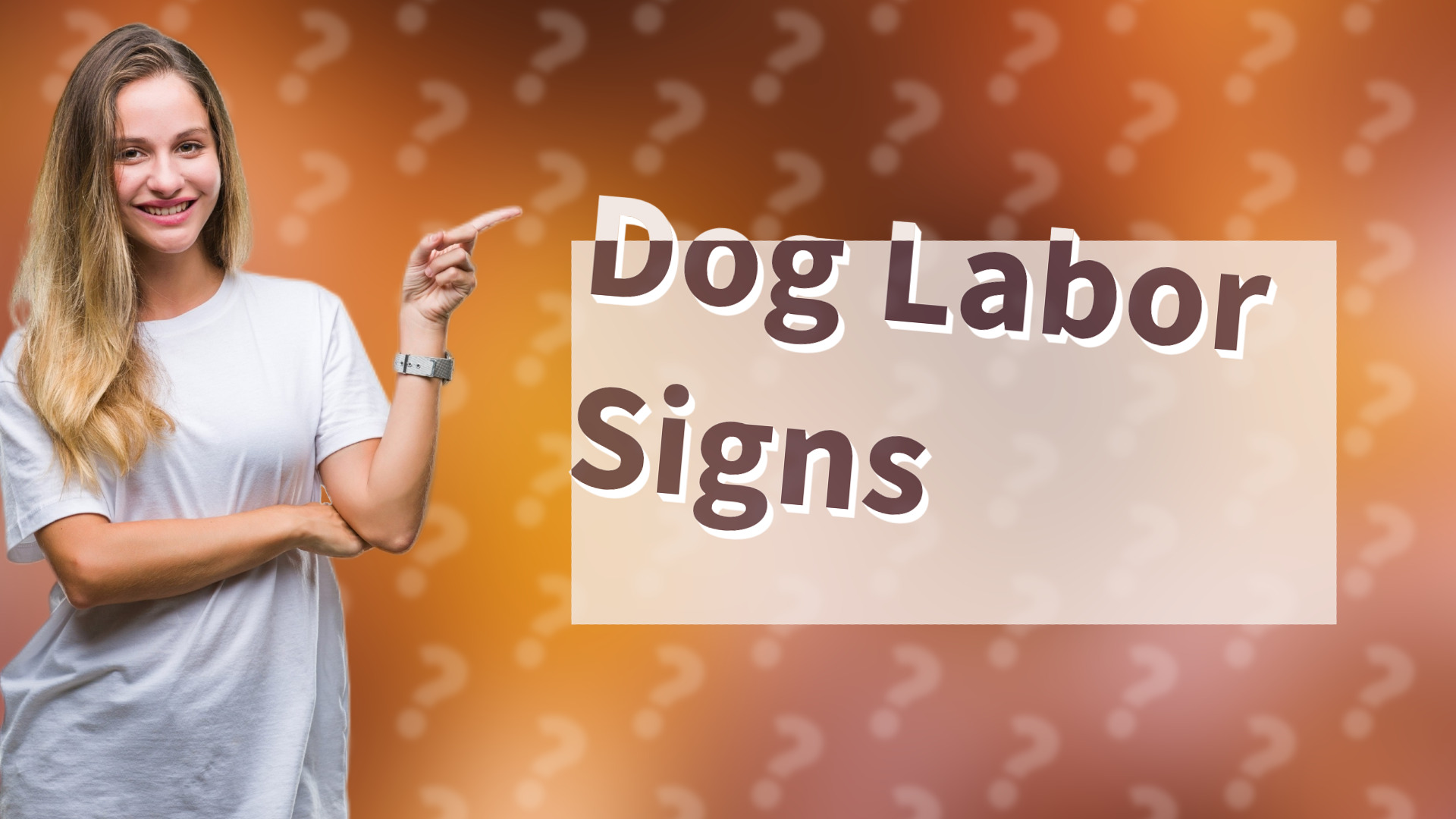 Dog Labor Signs