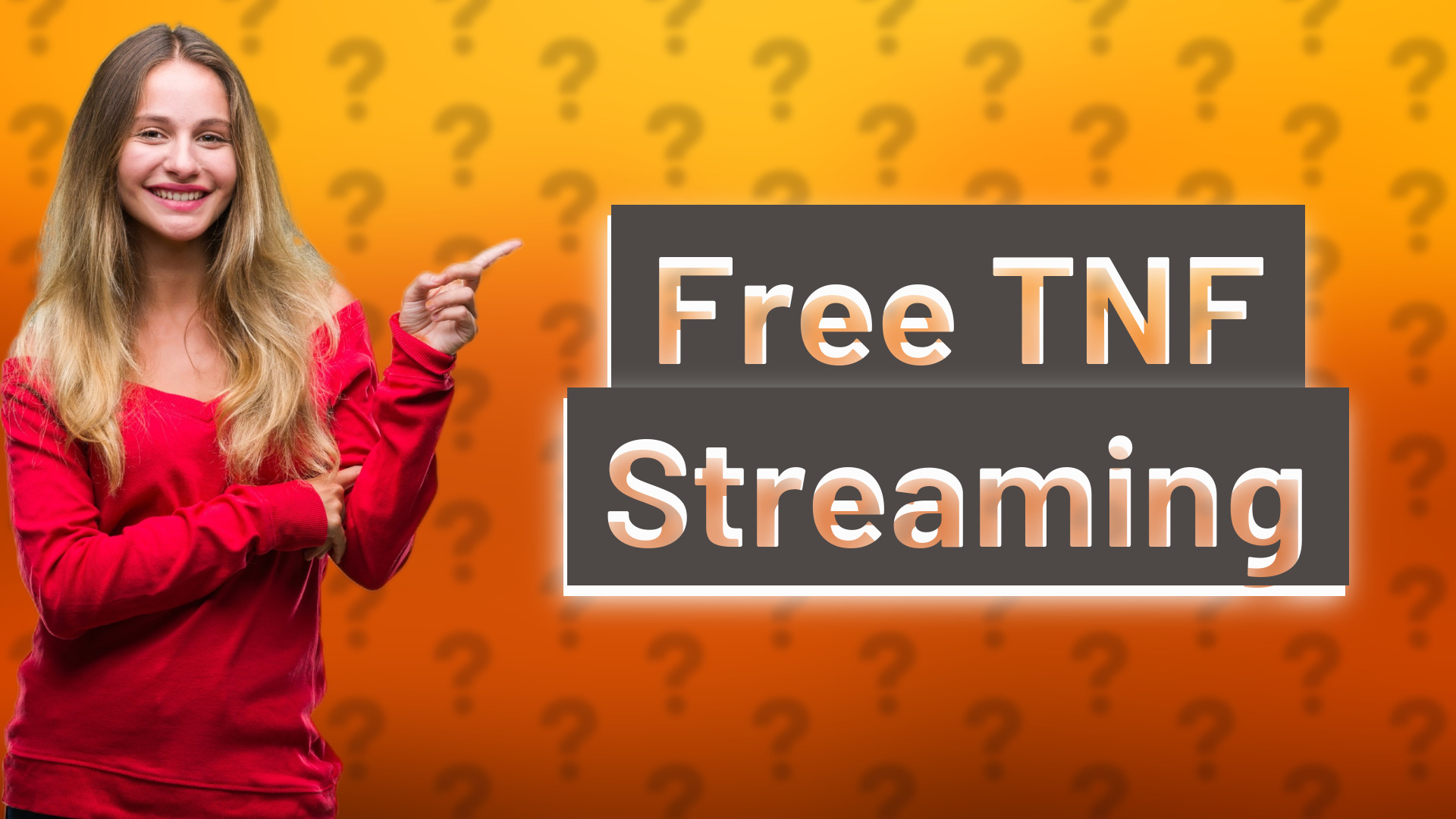 Free TNF Streaming