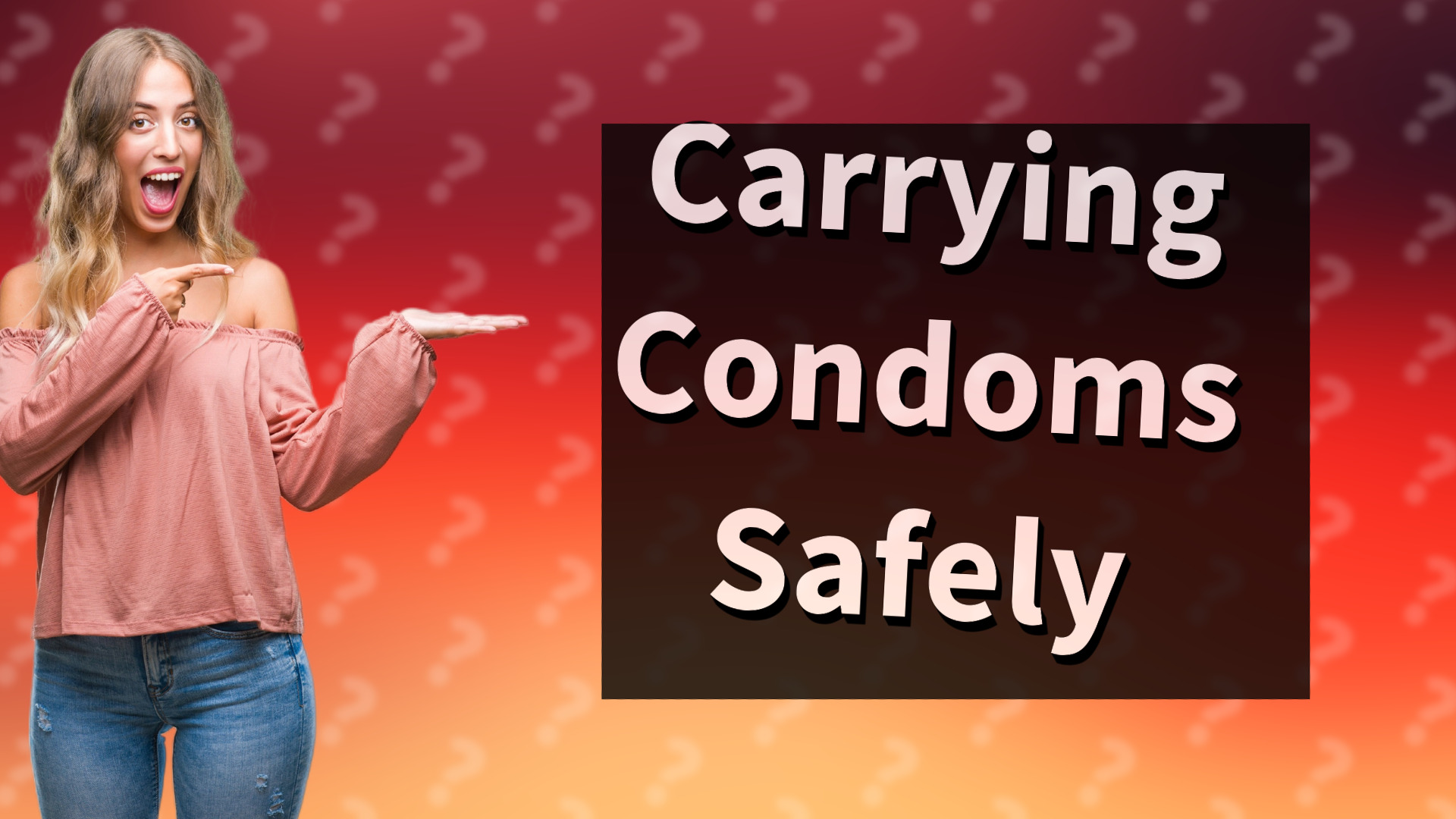 Carrying Condoms Safely