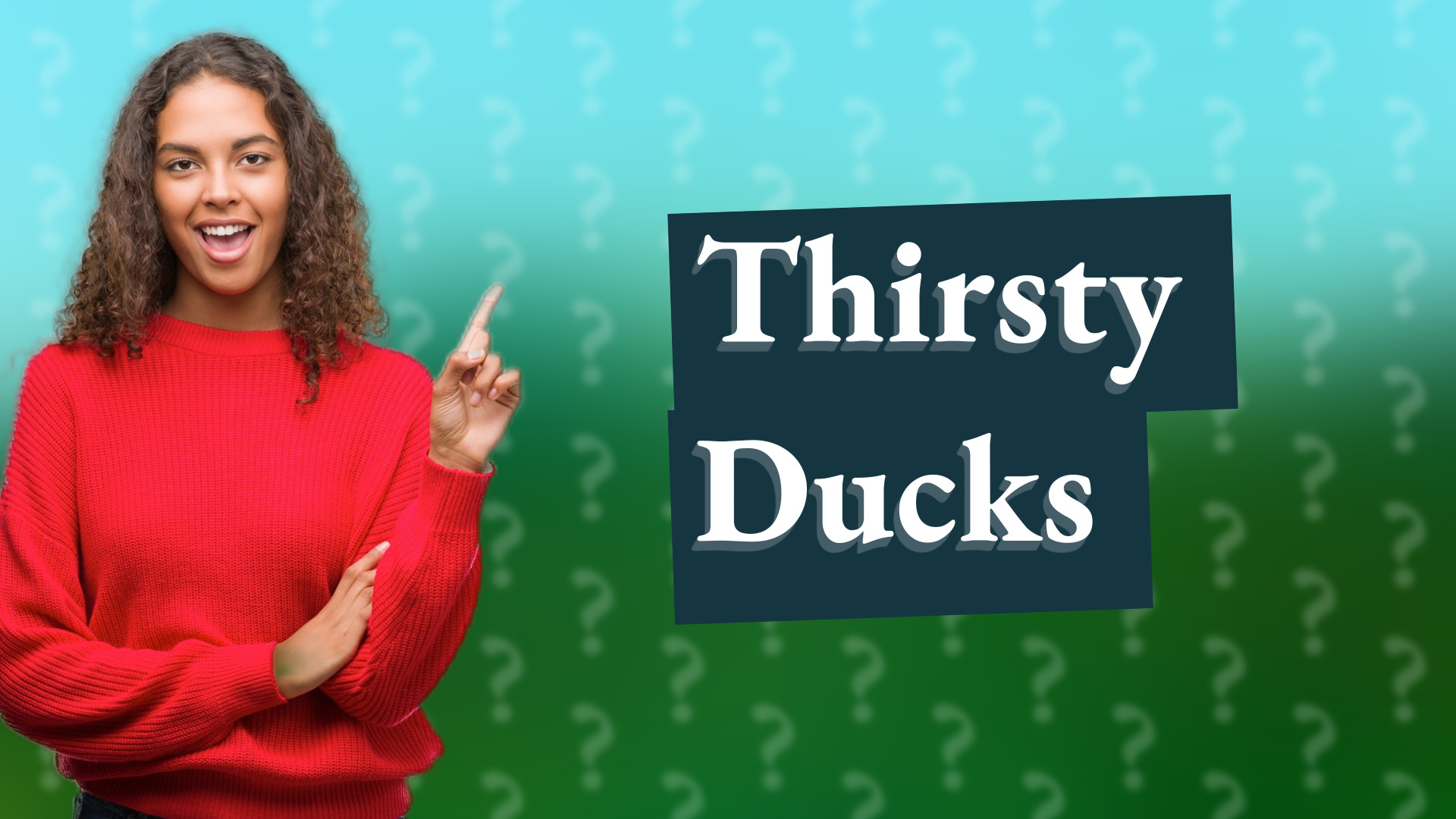 Thirsty Ducks