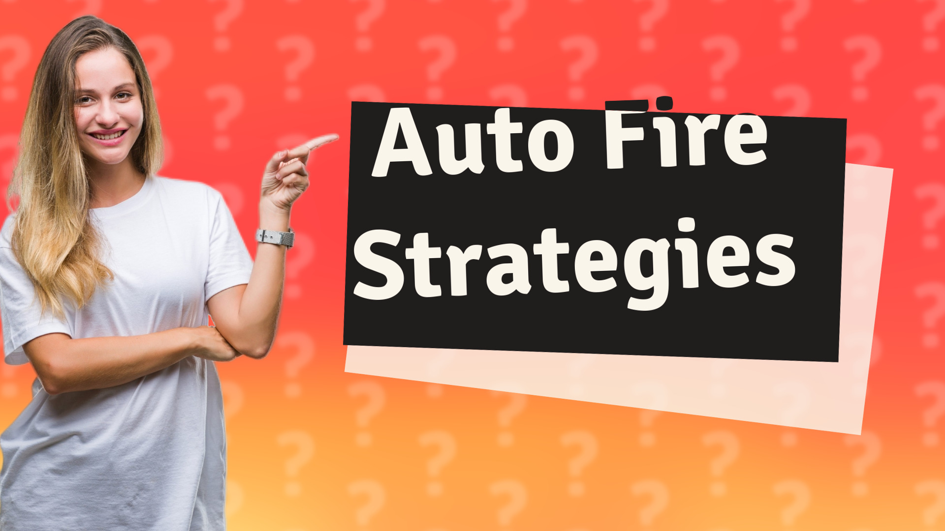 Auto Fire Strategies