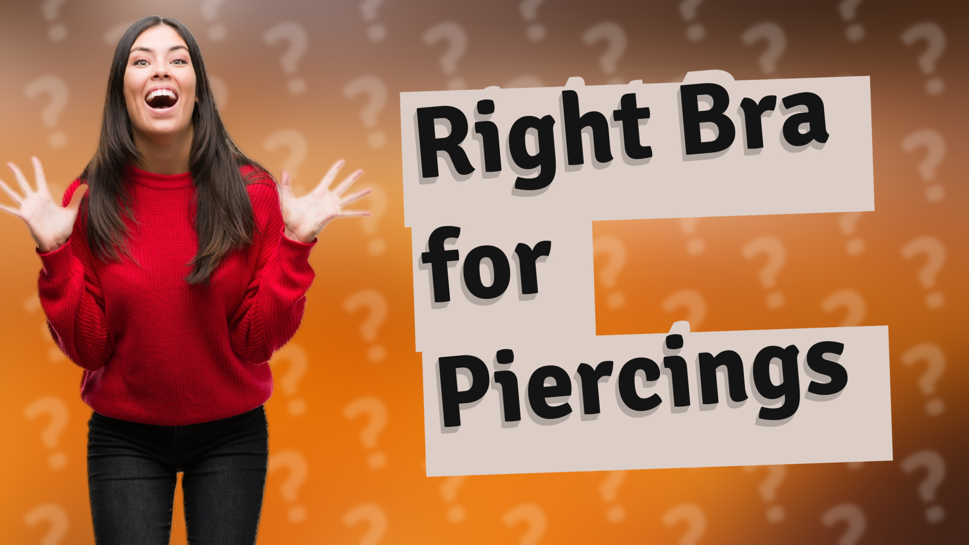 Right Bra for Piercings