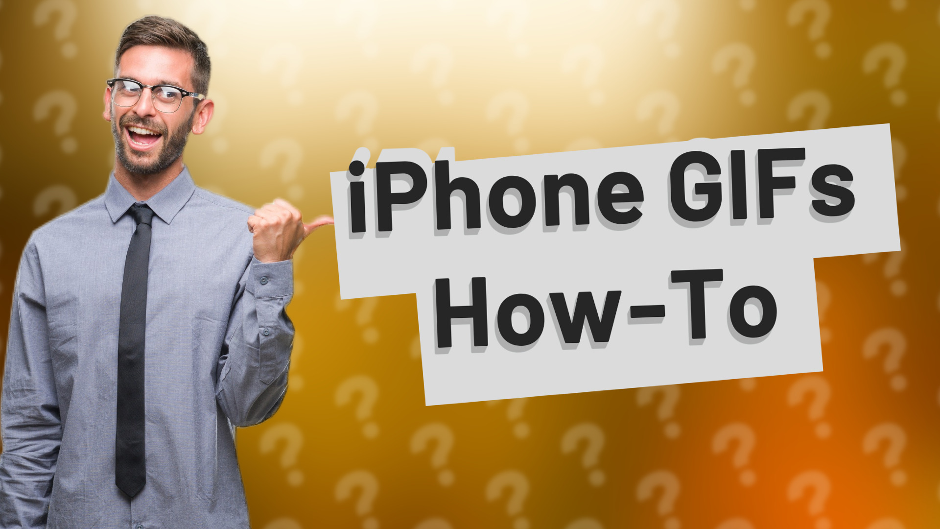 iPhone GIFs How-To