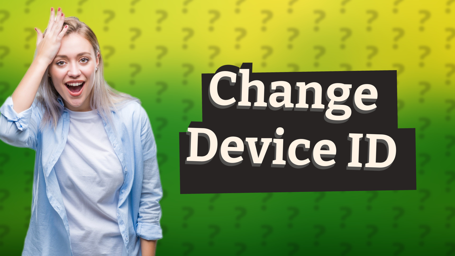 Change Device ID