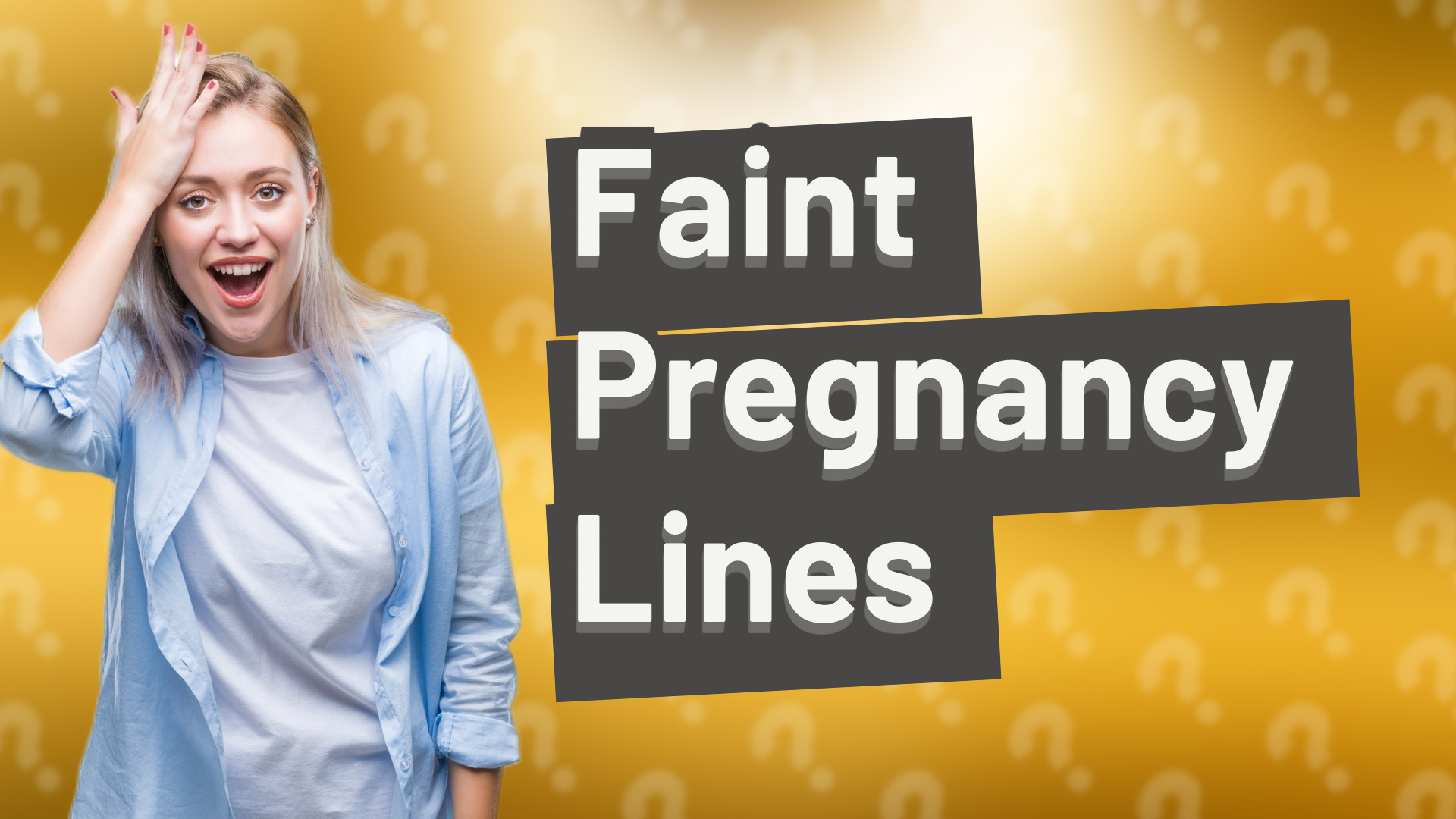 Faint Pregnancy Lines