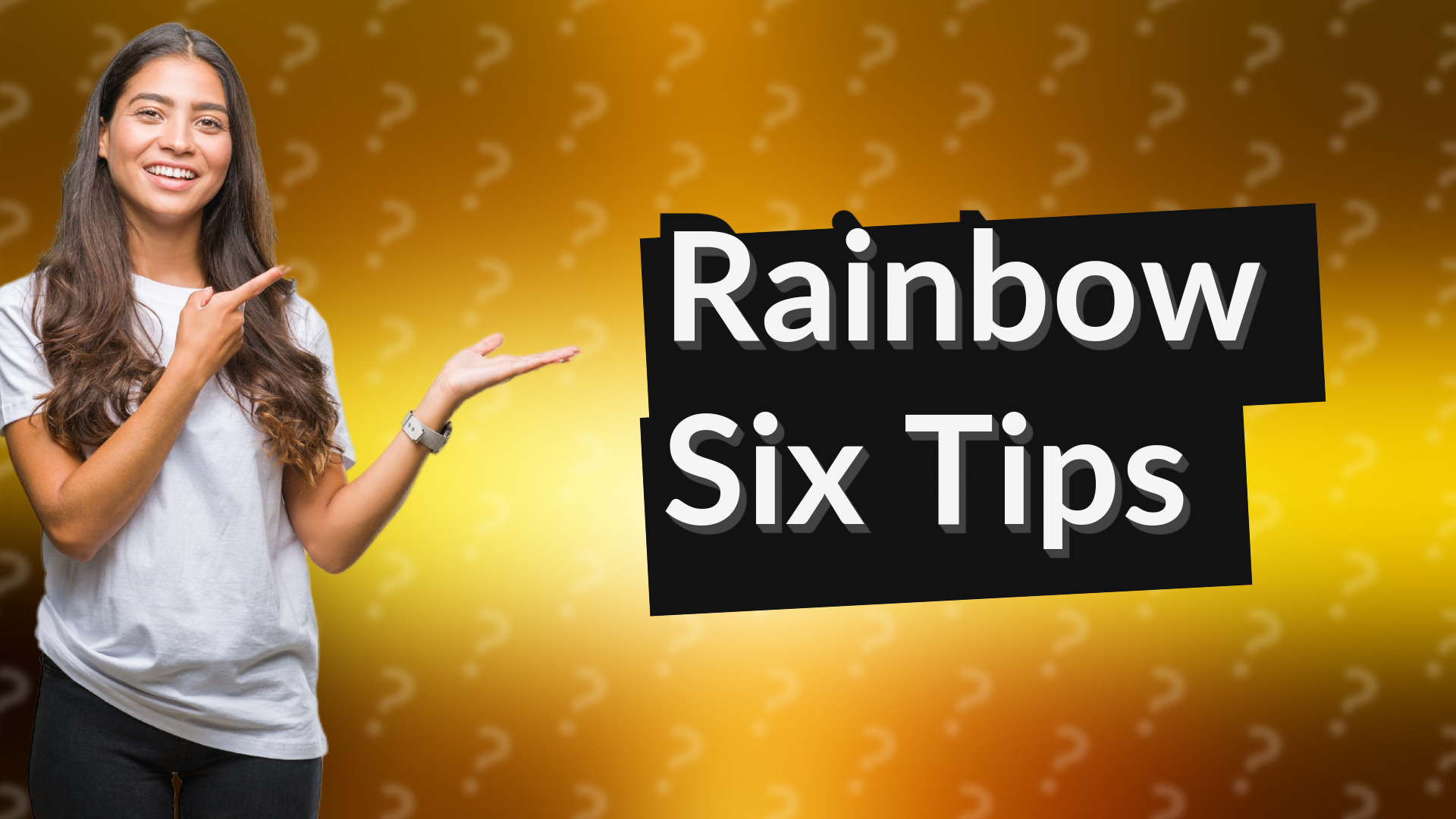 Rainbow Six Tips