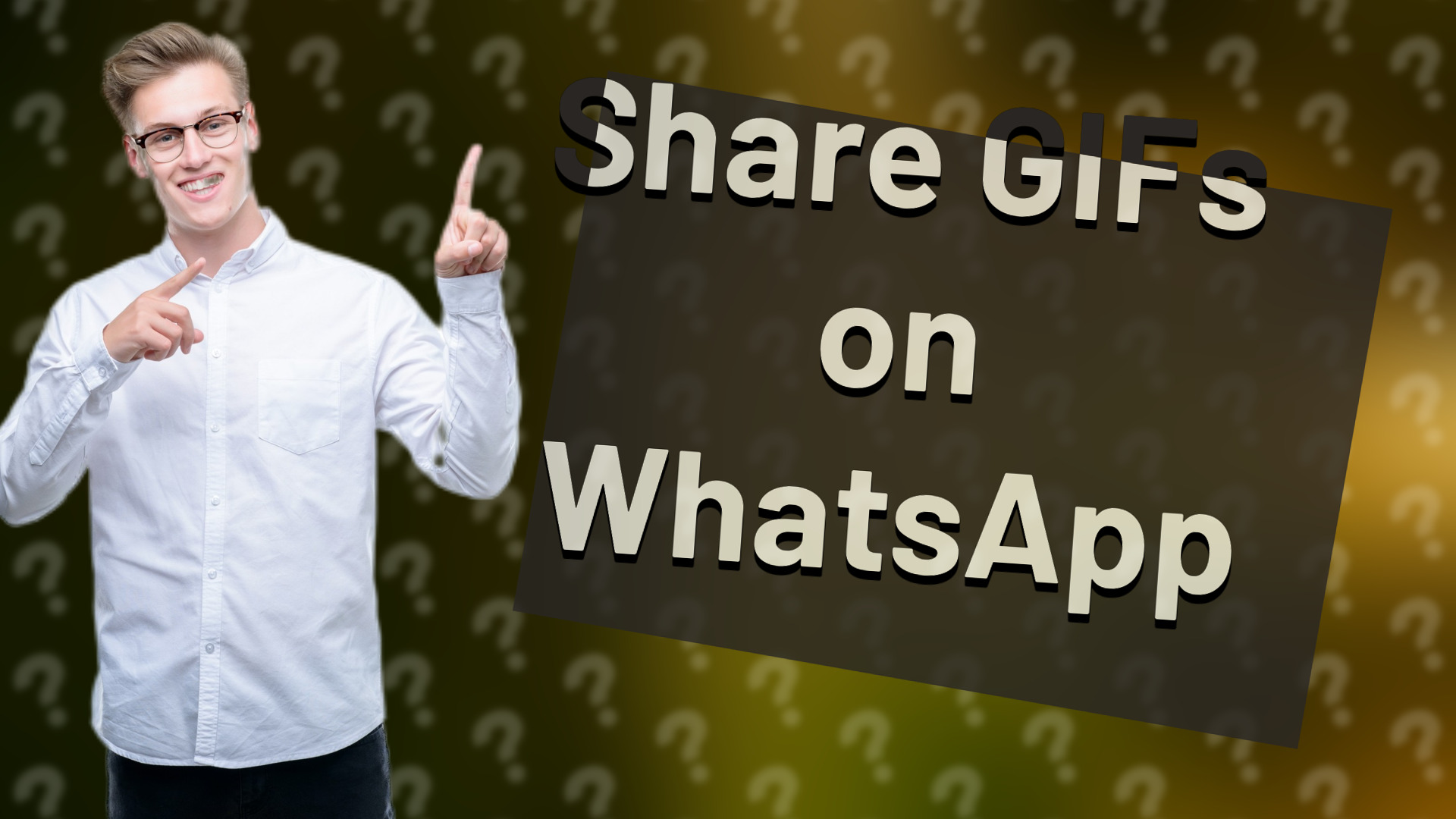 Share GIFs on WhatsApp