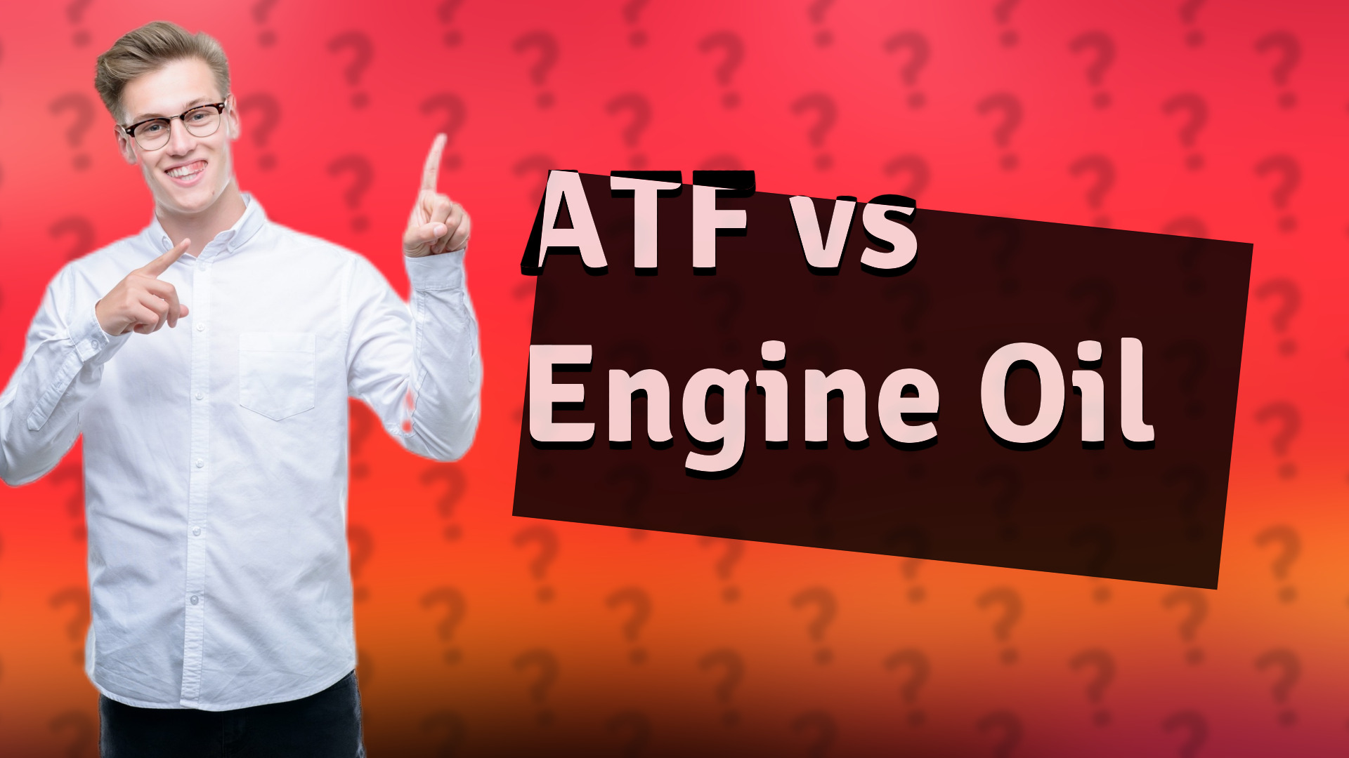 ATF vs Engine Oil